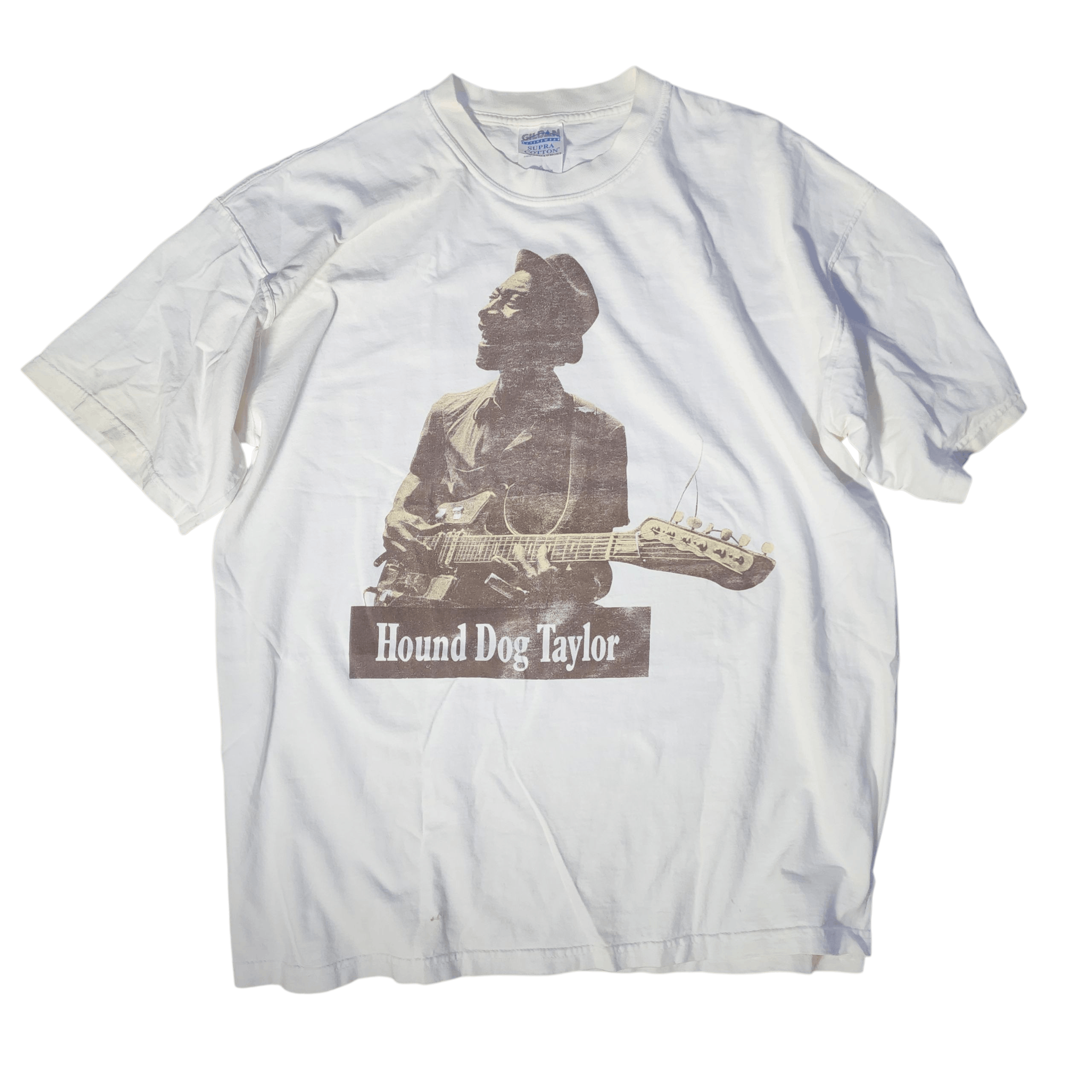 Vintage Vintage Hound Dog Taylor Blues Jazz tees gildan shirt Size US XL / EU 56 / 4 - 3 Thumbnail