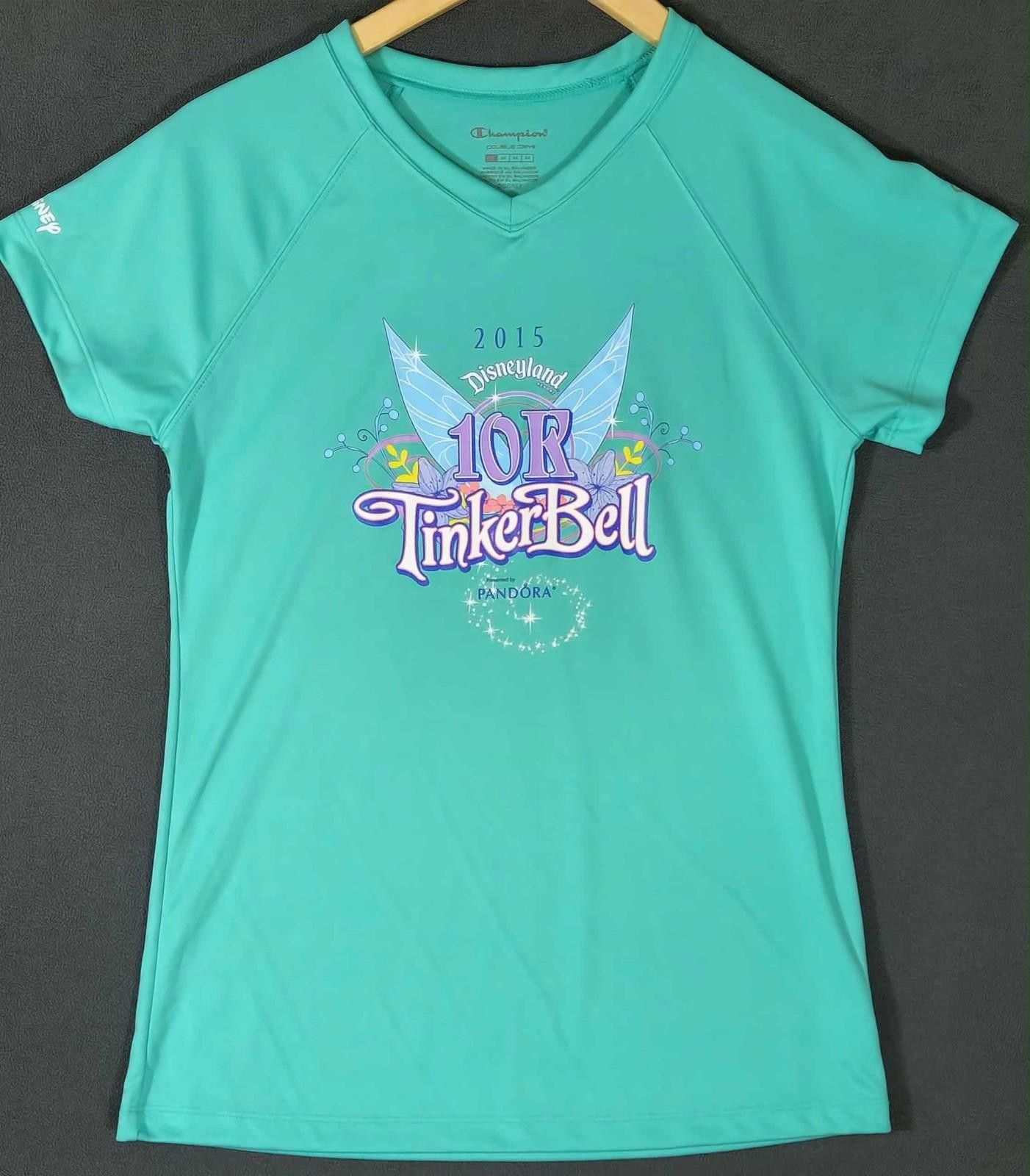 Other Disneyland Tinker Bell 10K Run Disney Dry Shirt 2015 #4 MED Size ONE SIZE - 1 Thumbnail