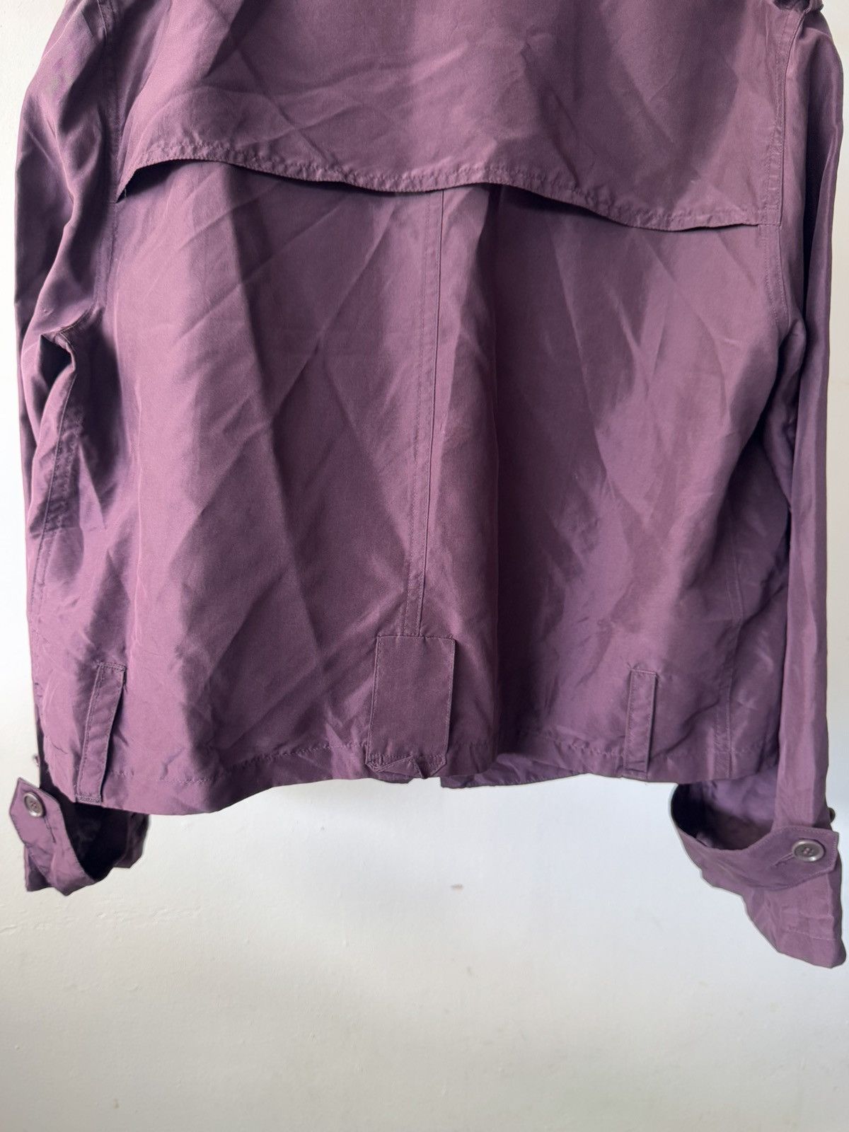 Issey Miyake 2000s Zucca Cropped Zipper Nylon Sample Jacket Size M / US 6-8 / IT 42-44 - 8 Thumbnail