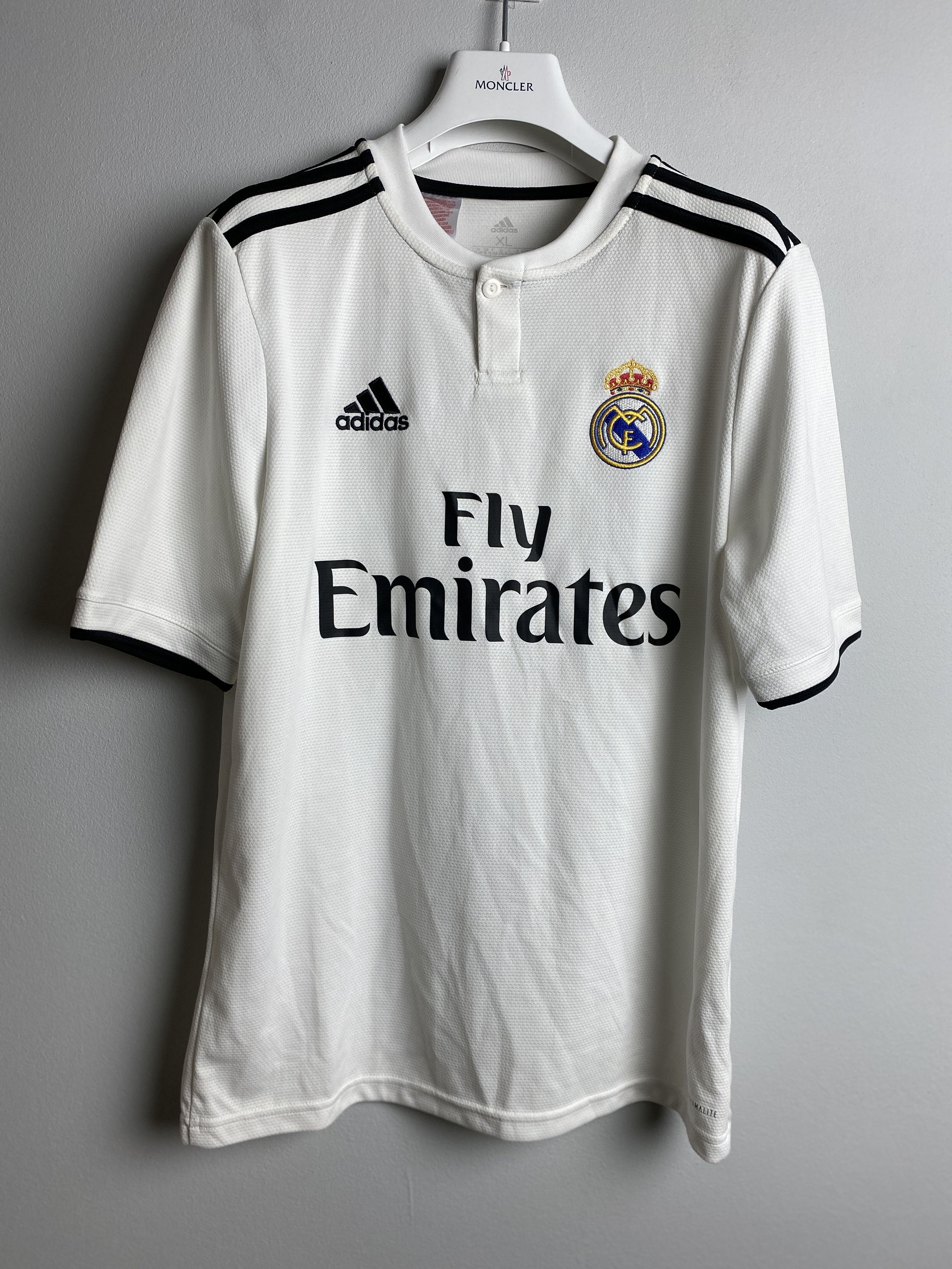 Adidas Real Madrid Soccer Jersey Adidas REAL MADRID JERSEY soccer blokecore y2k sport Grailed