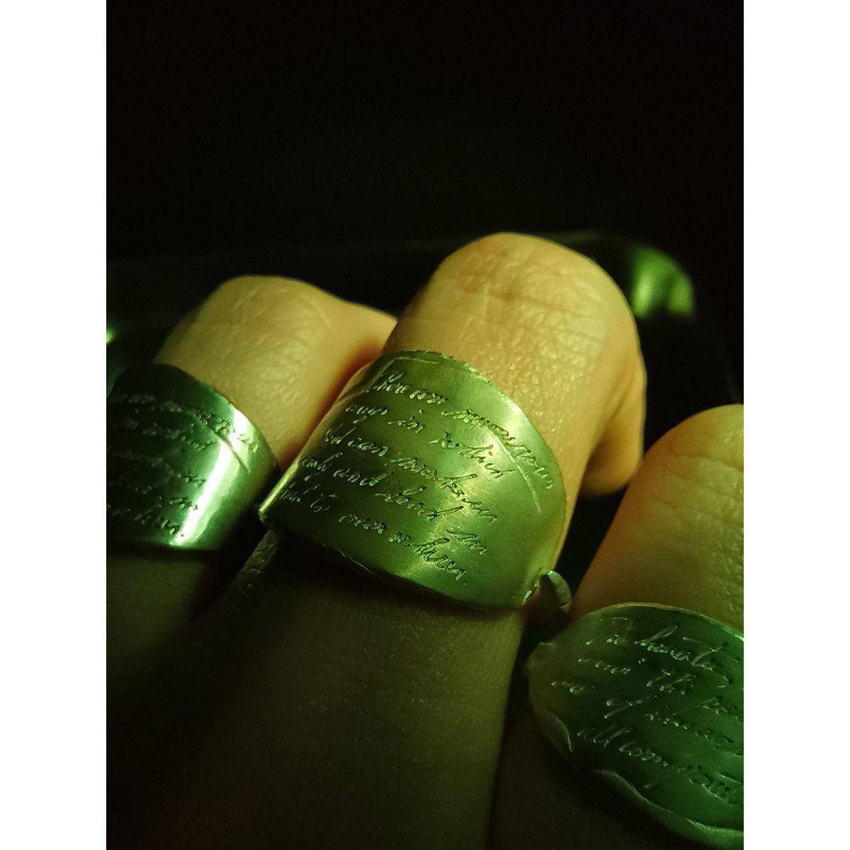 Jewelry New Trend Jewelry Rings Open Size Chrome Ring (Size 7-13) Size ONE SIZE - 3 Thumbnail