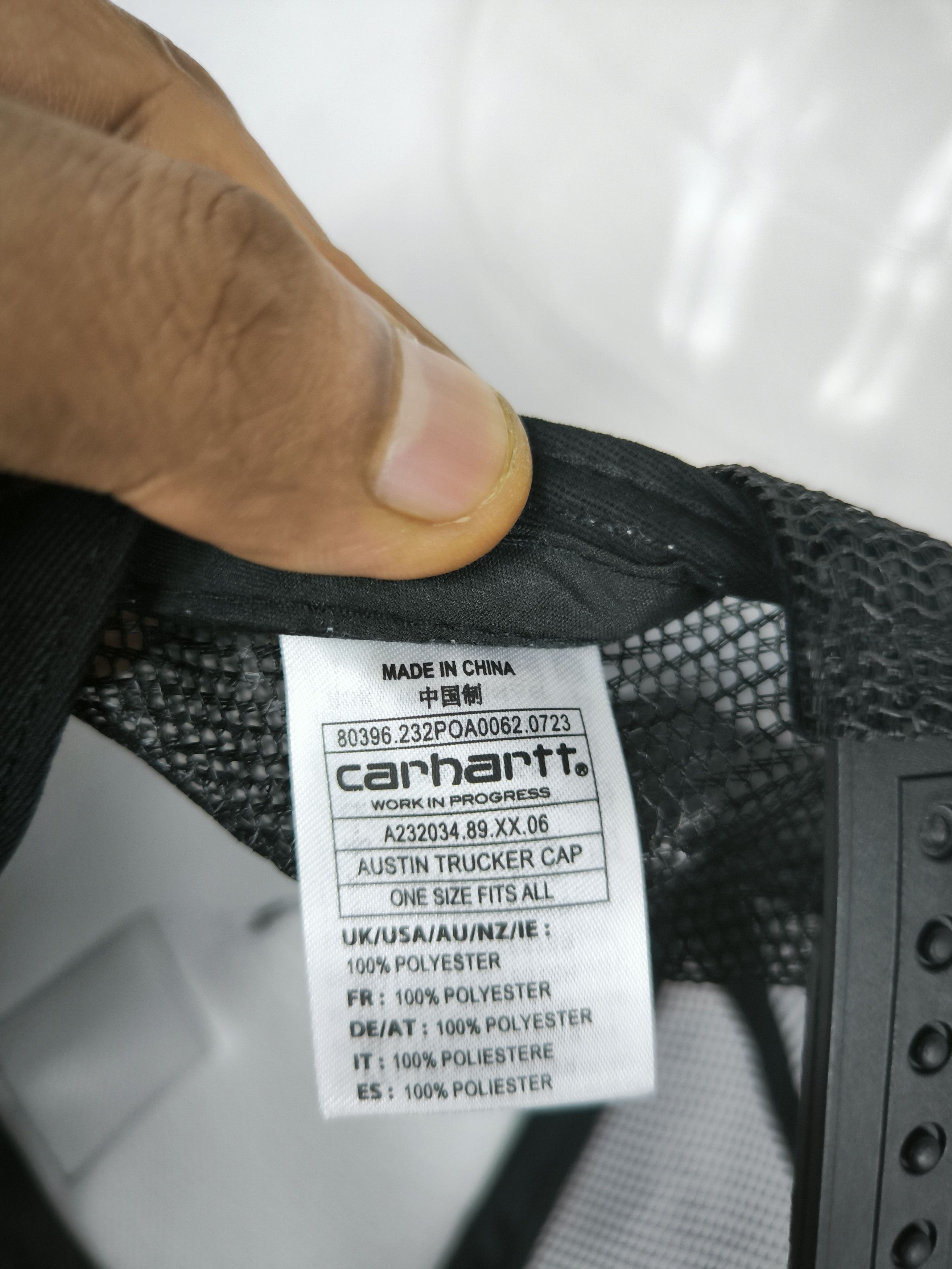 Carhartt × Carhartt Wip Austin Trucker Cap Size ONE SIZE - 15 Thumbnail