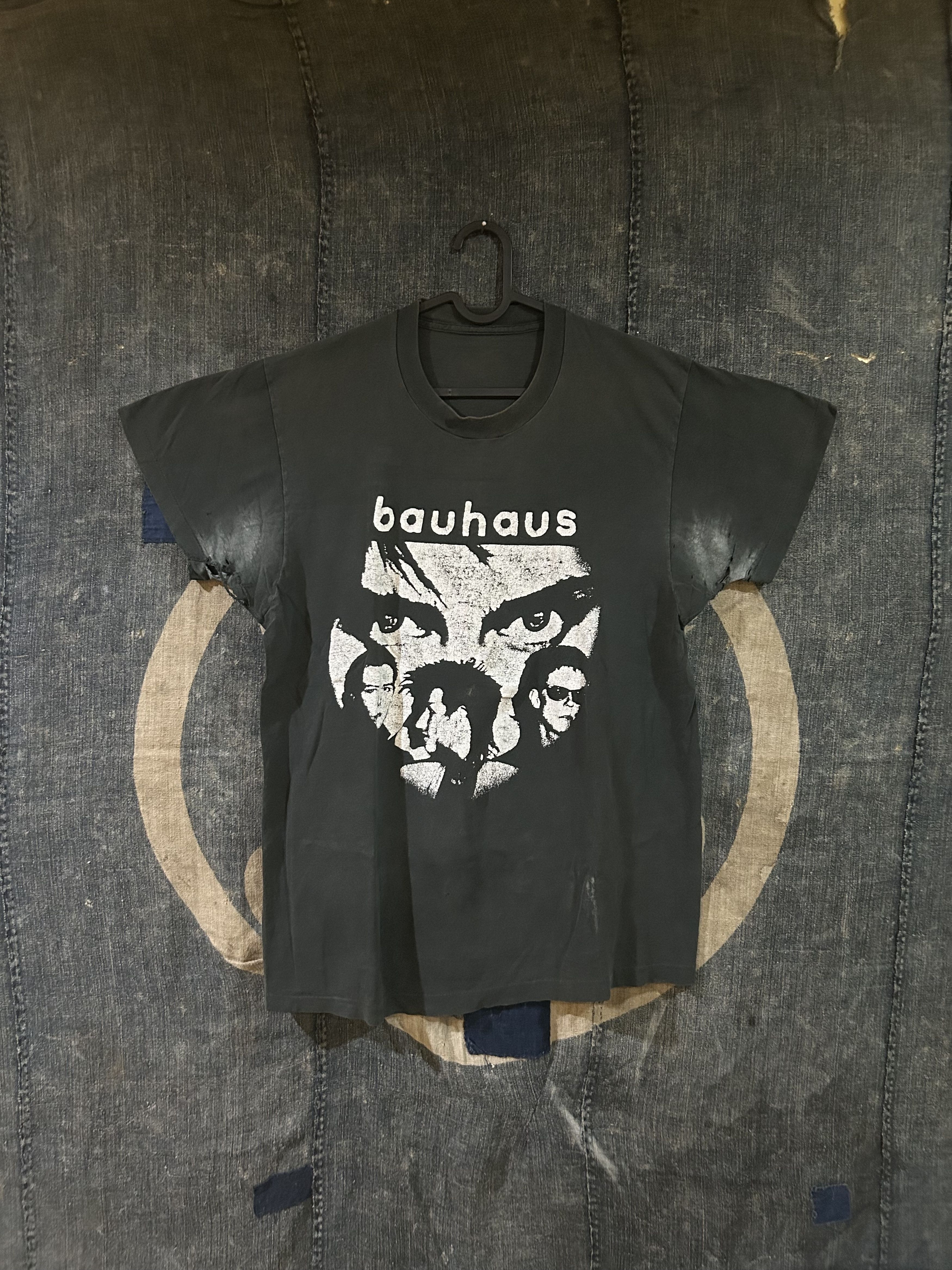 Vintage Bauhaus Band T Shirt Punk Goth Peter Murphy Siouxsie