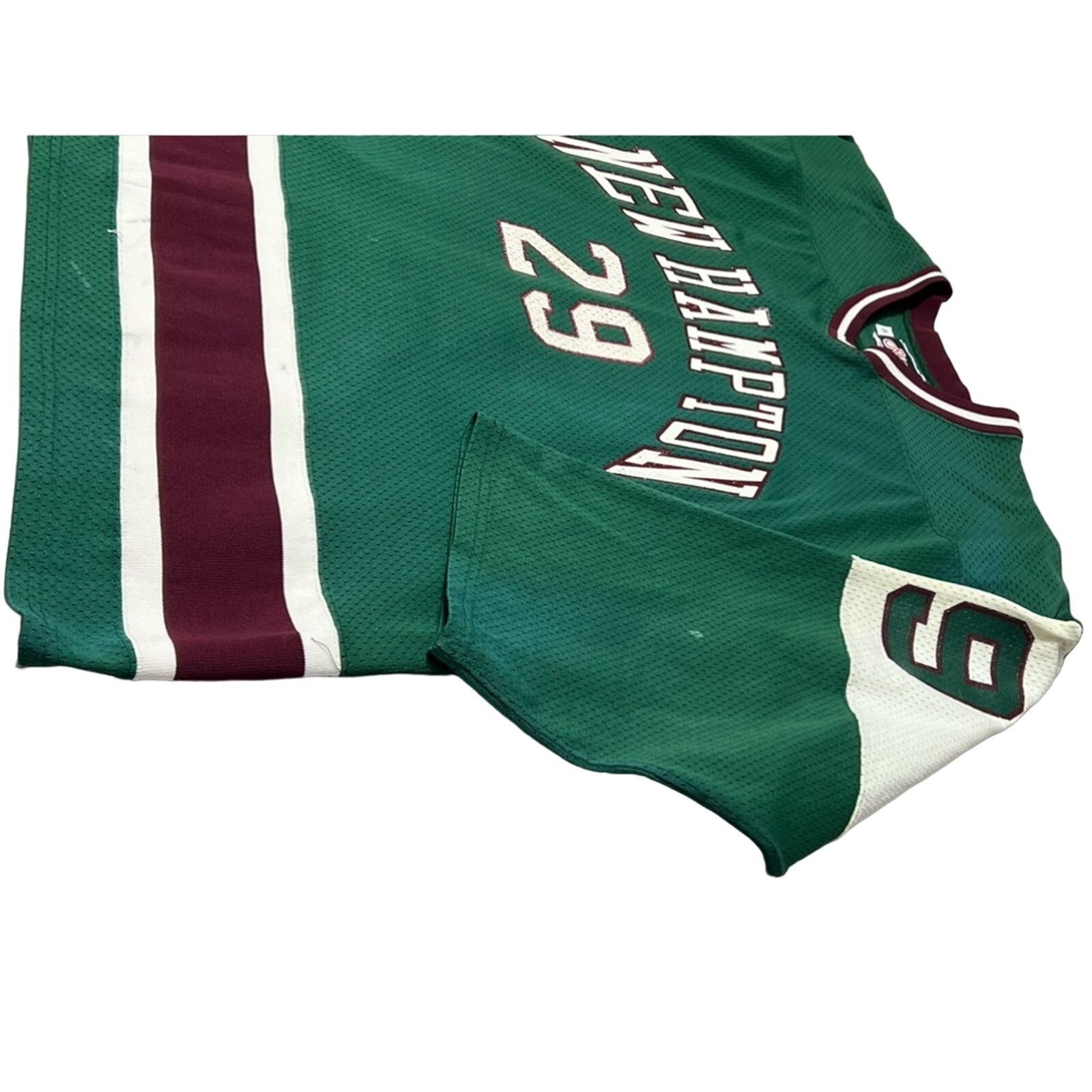 NHL Vintage GAME USED New Hampton Hockey Jersey Ripon 1980’s Size US XL / EU 56 / 4 - 4 Thumbnail