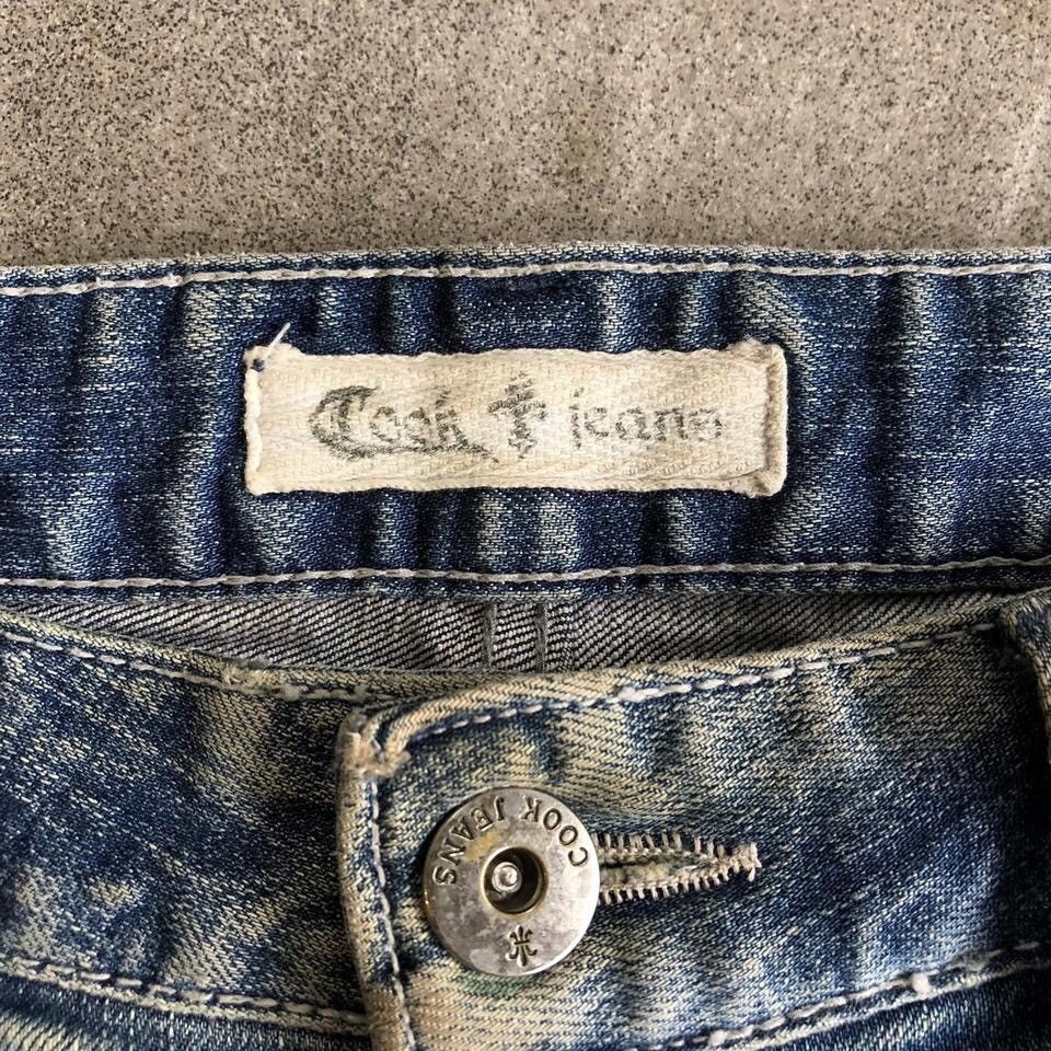 Japanese Brand Cook Jeans damage detail denim Size US 30 / EU 46 - 2 Thumbnail