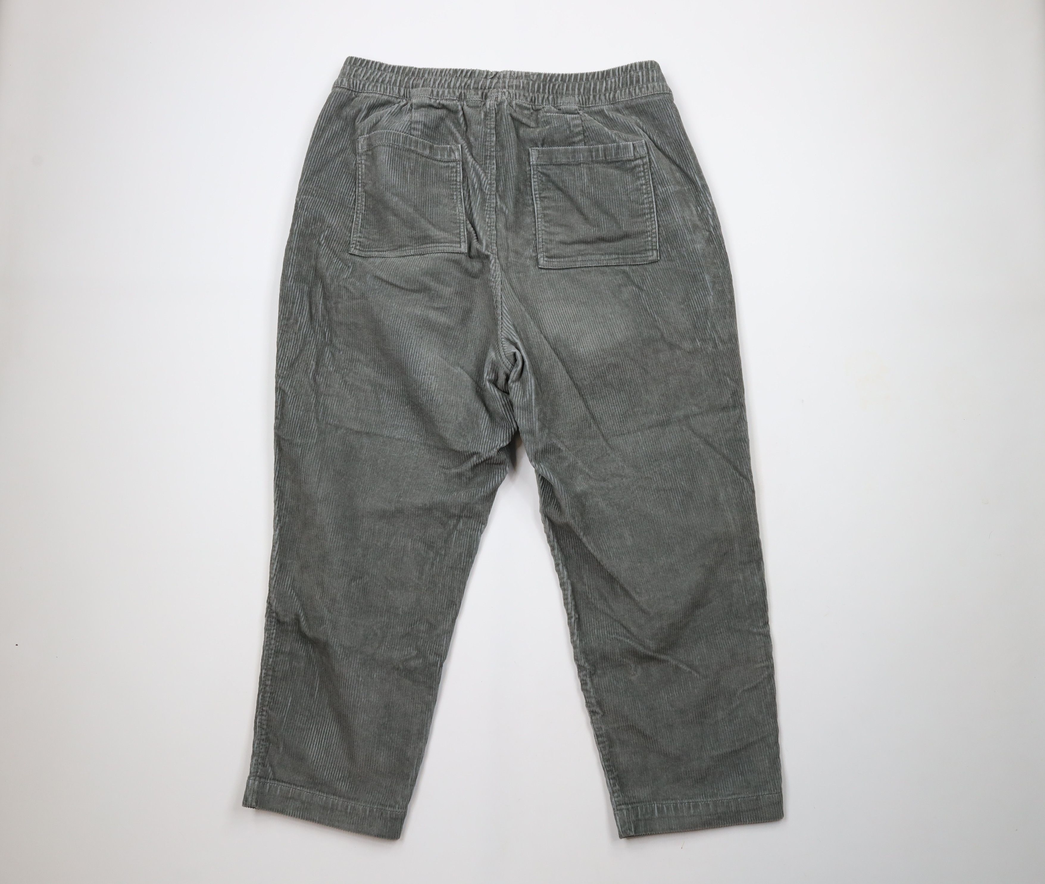 Gap × Vintage Vintage Y2K Gap Pleated High Rise Tapered Leg Corduroy Pants Size 26" / US 2 / IT 38 - 8 Thumbnail
