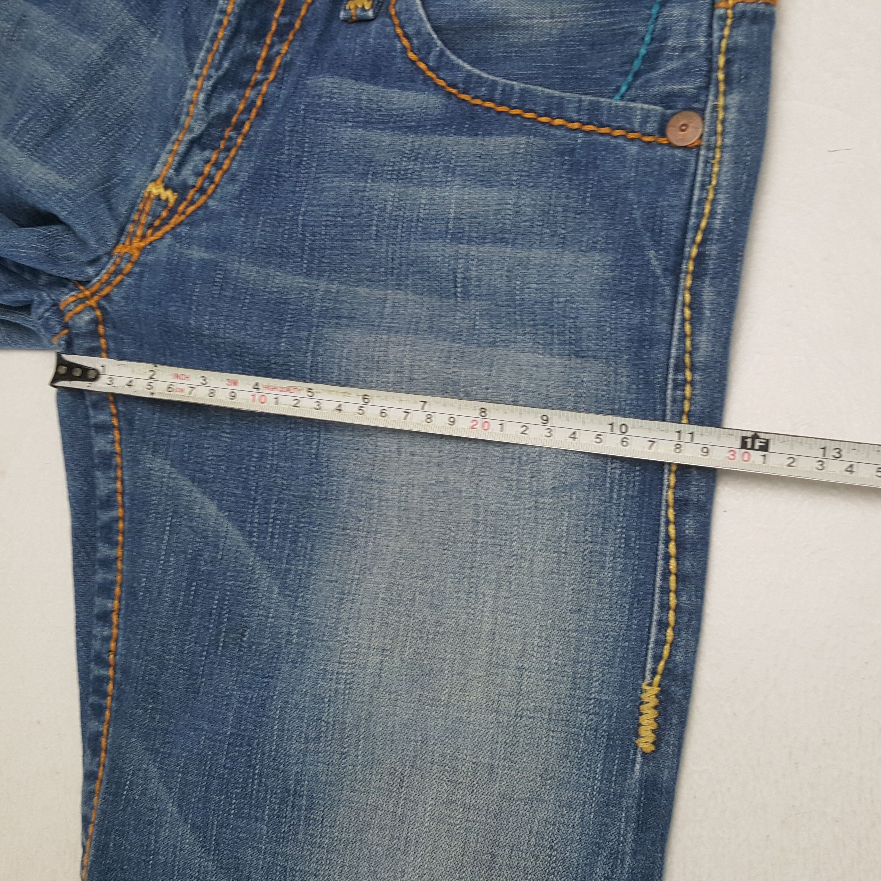 True Religion × Vintage TRUE RELIGION Streetwear Style Billy Giant Big T Jeans Size US 33 - 9 Thumbnail