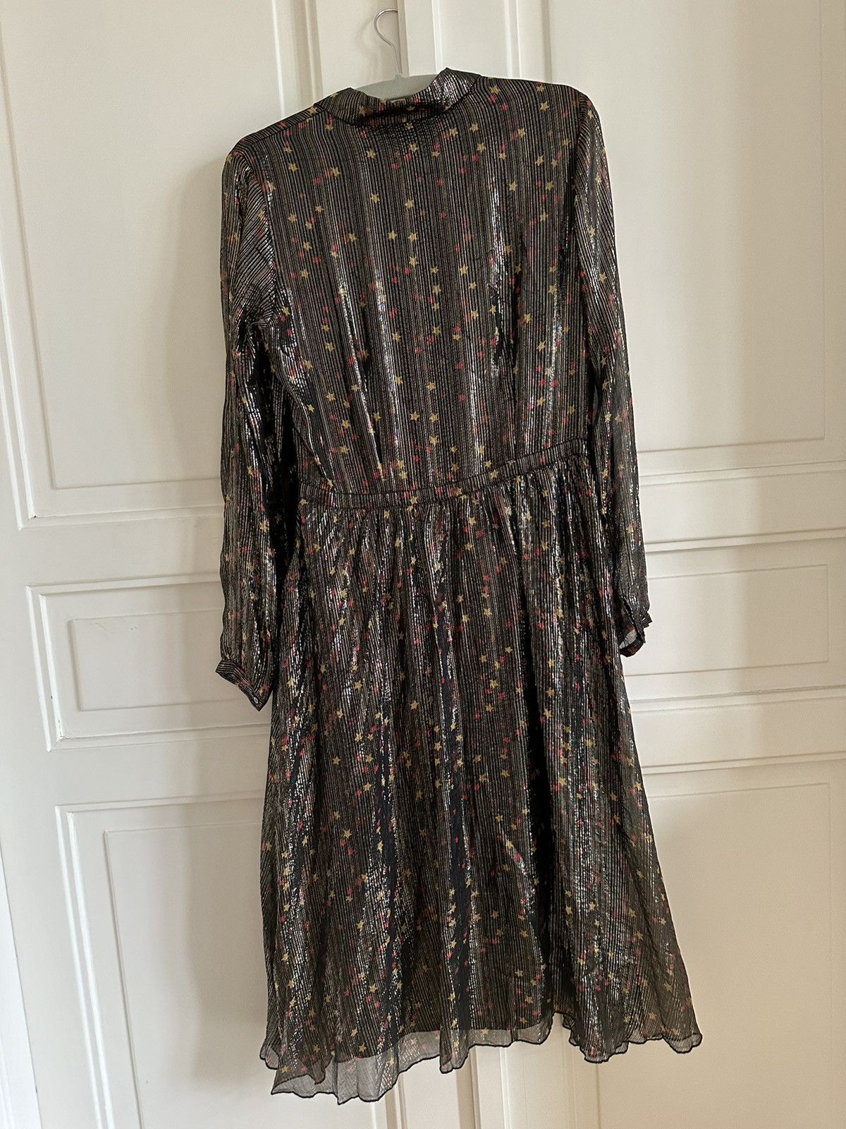 Scotch & Soda Golden stared black Scotch & Soda dress Size L / US 10 / IT 46 - 5 Thumbnail