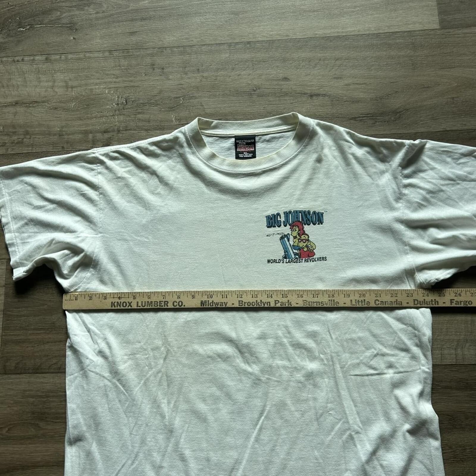 Other Vintage 1992 Big Johnson Graphic t shirt Size US XL / EU 56 / 4 - 6 Thumbnail