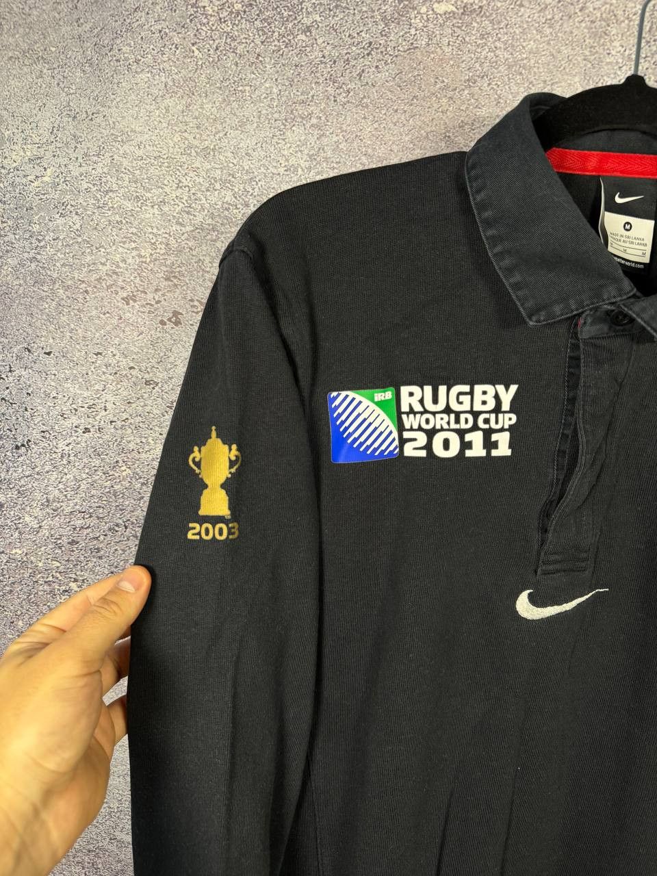 Nike England Nike Rugby World Cup 2011 Jersey Men's Black Small Size US S / EU 44-46 / 1 - 5 Thumbnail