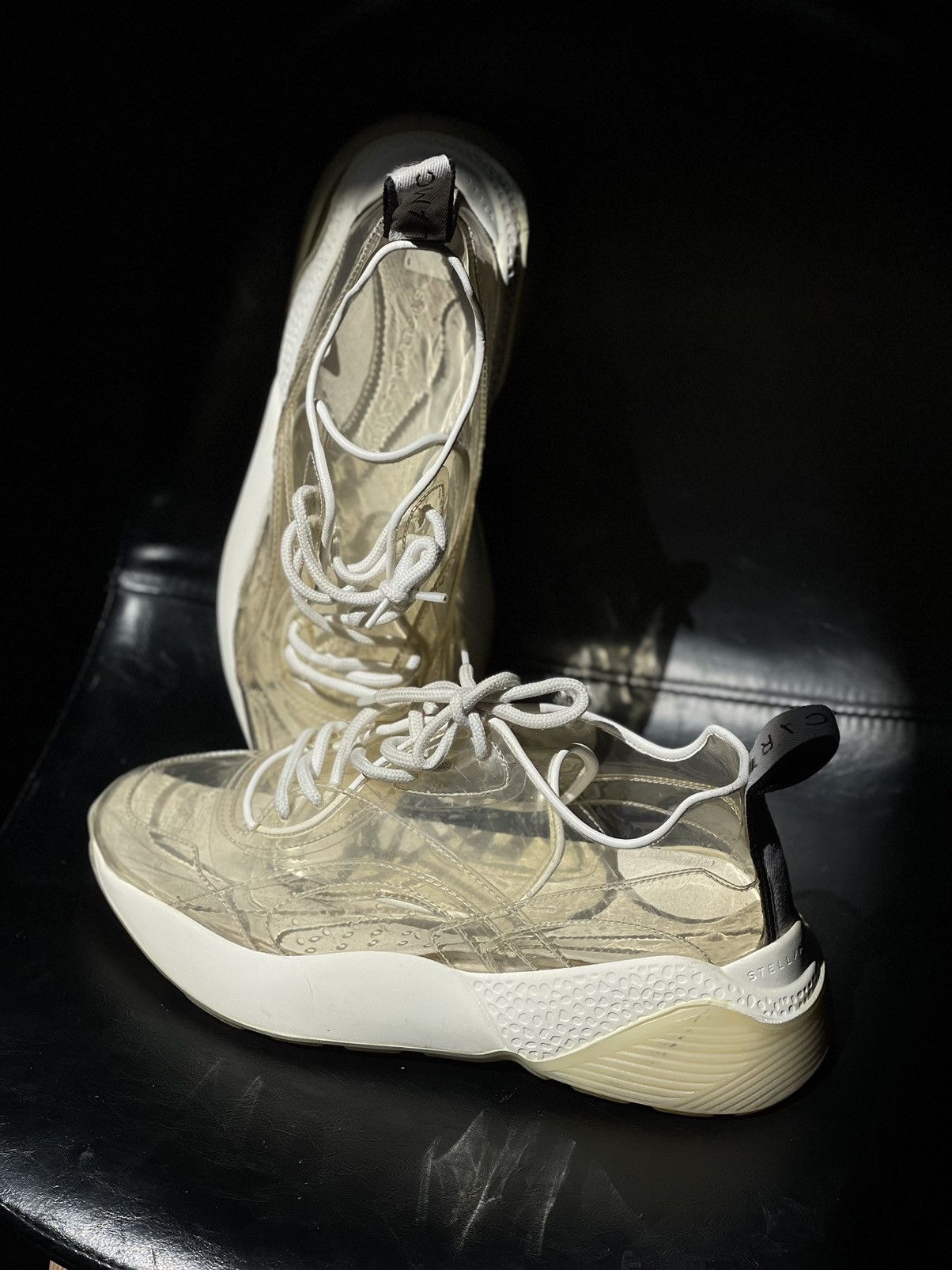 Stella McCartney Stella McCartney Eclypse Clear PVC sneakers shoes Size US 10 / IT 40 - 4 Thumbnail
