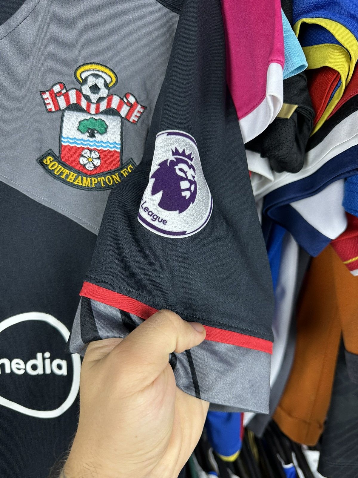 Under Armour Under Armour Southampton Long #7 Away Jersey Shirt 2016/17 Size US L / EU 52-54 / 3 - 4 Thumbnail