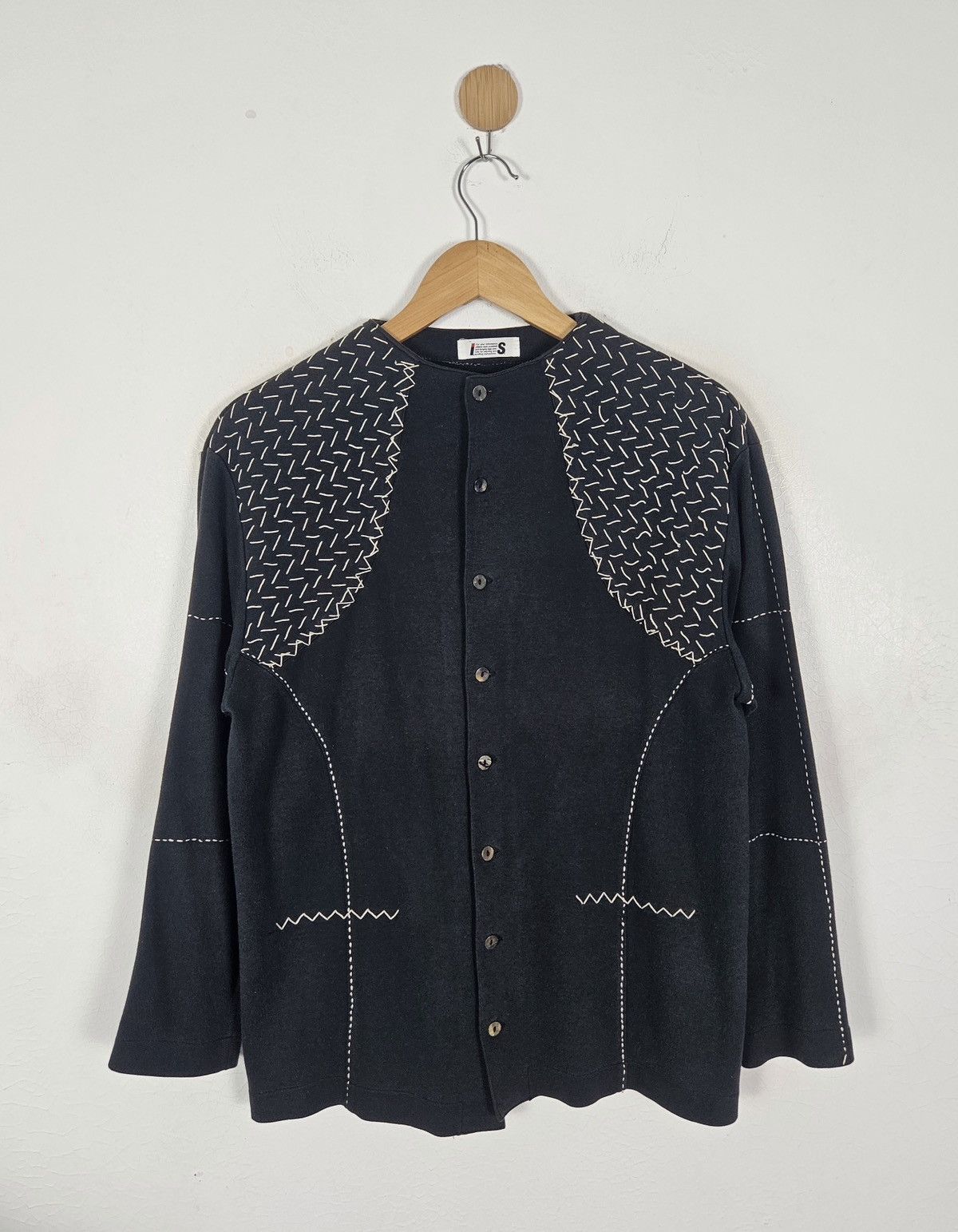 Issey Miyake Tsumori Chisato Issey Miyake geometric stitch shirt Size US M / EU 48-50 / 2 - 1 Thumbnail