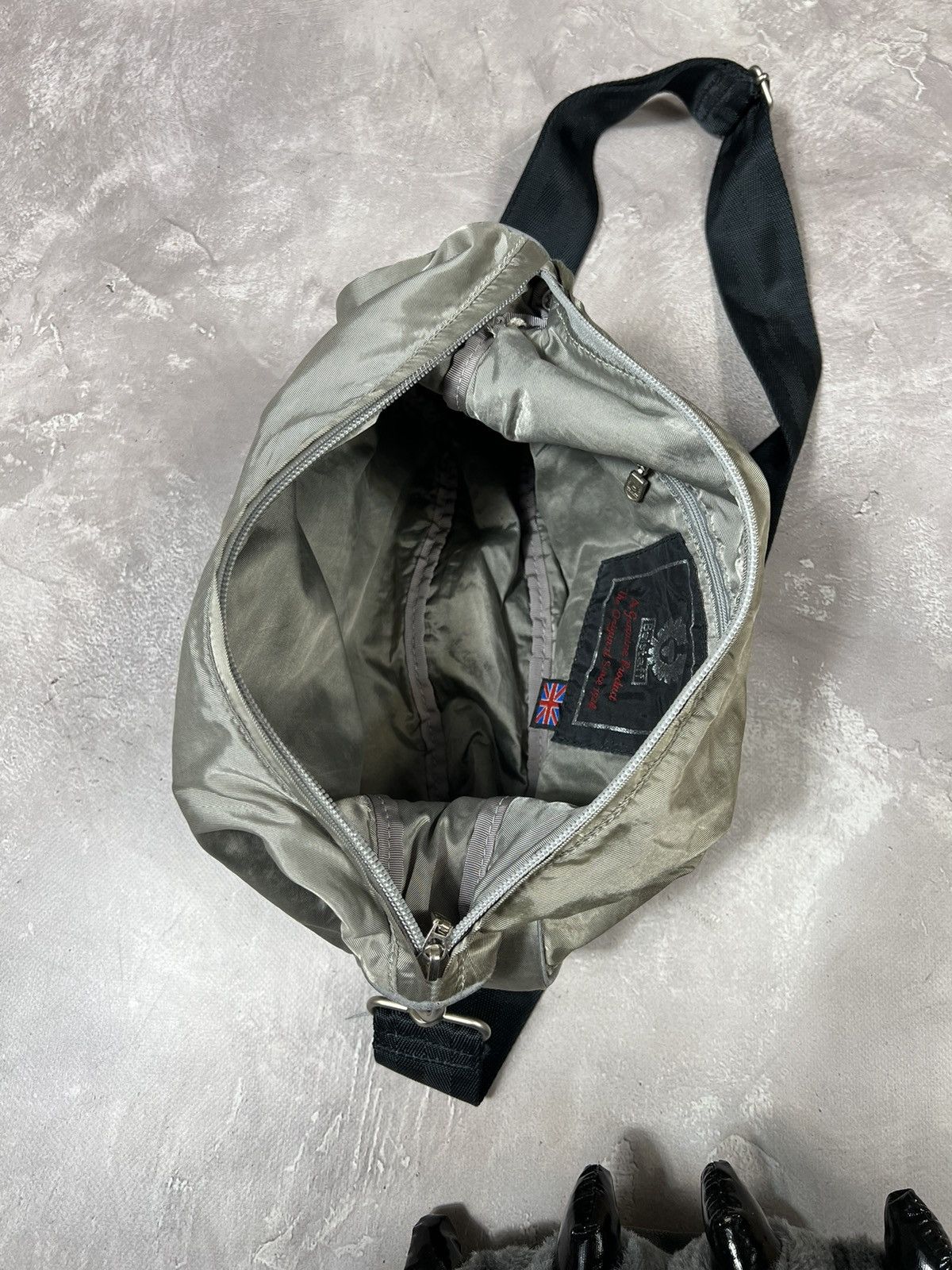Other Vintage Belstaff Silver Nylon Bag Size ONE SIZE - 10 Thumbnail