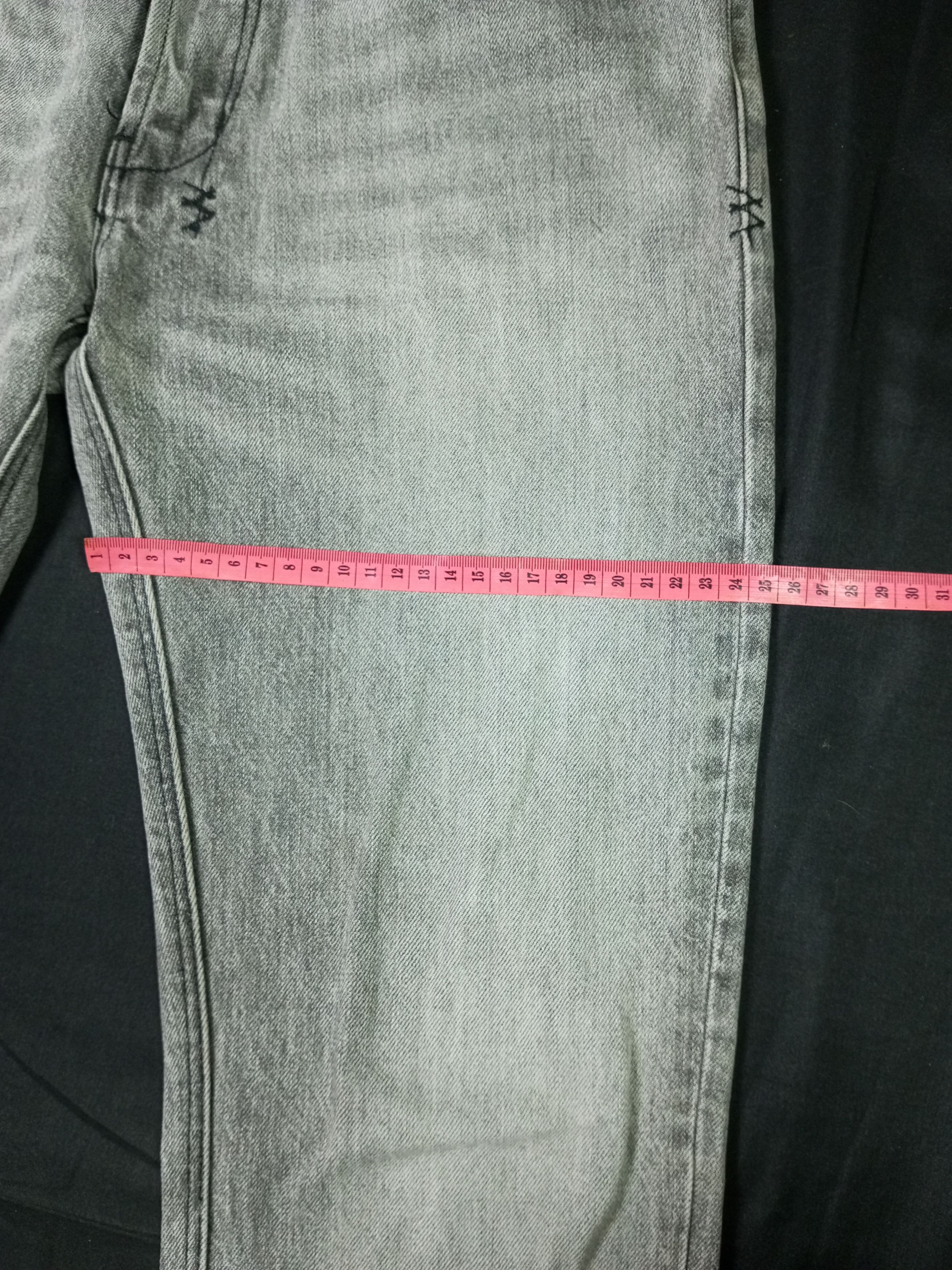 Ksubi Ksubi Grey Denim Distressed Jeans Size US 30 / EU 46 - 9 Thumbnail