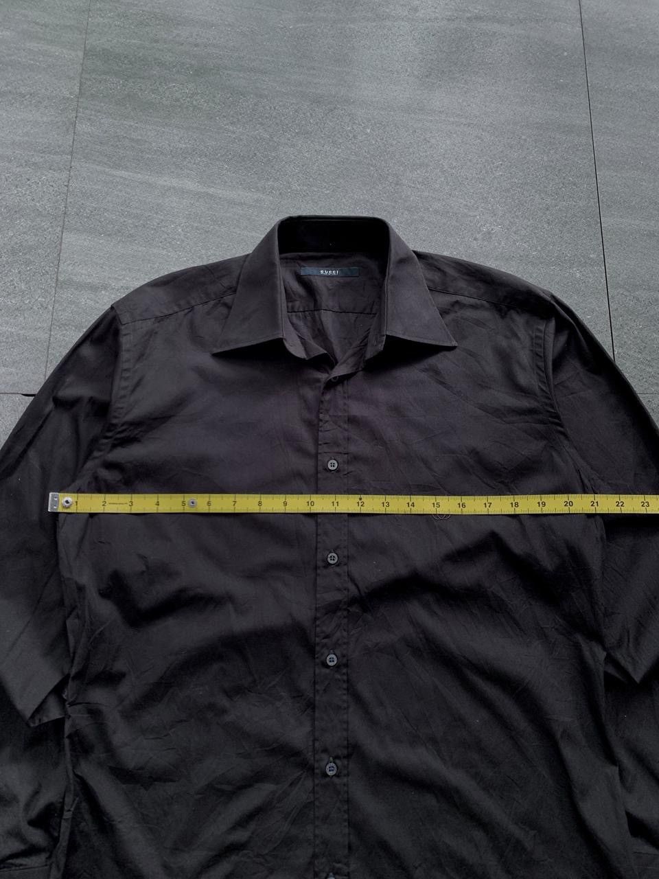 Gucci FREE TAX! Logo Embroidery Ls Shirt by Tom Ford Size US M / EU 48-50 / 2 - 10 Thumbnail