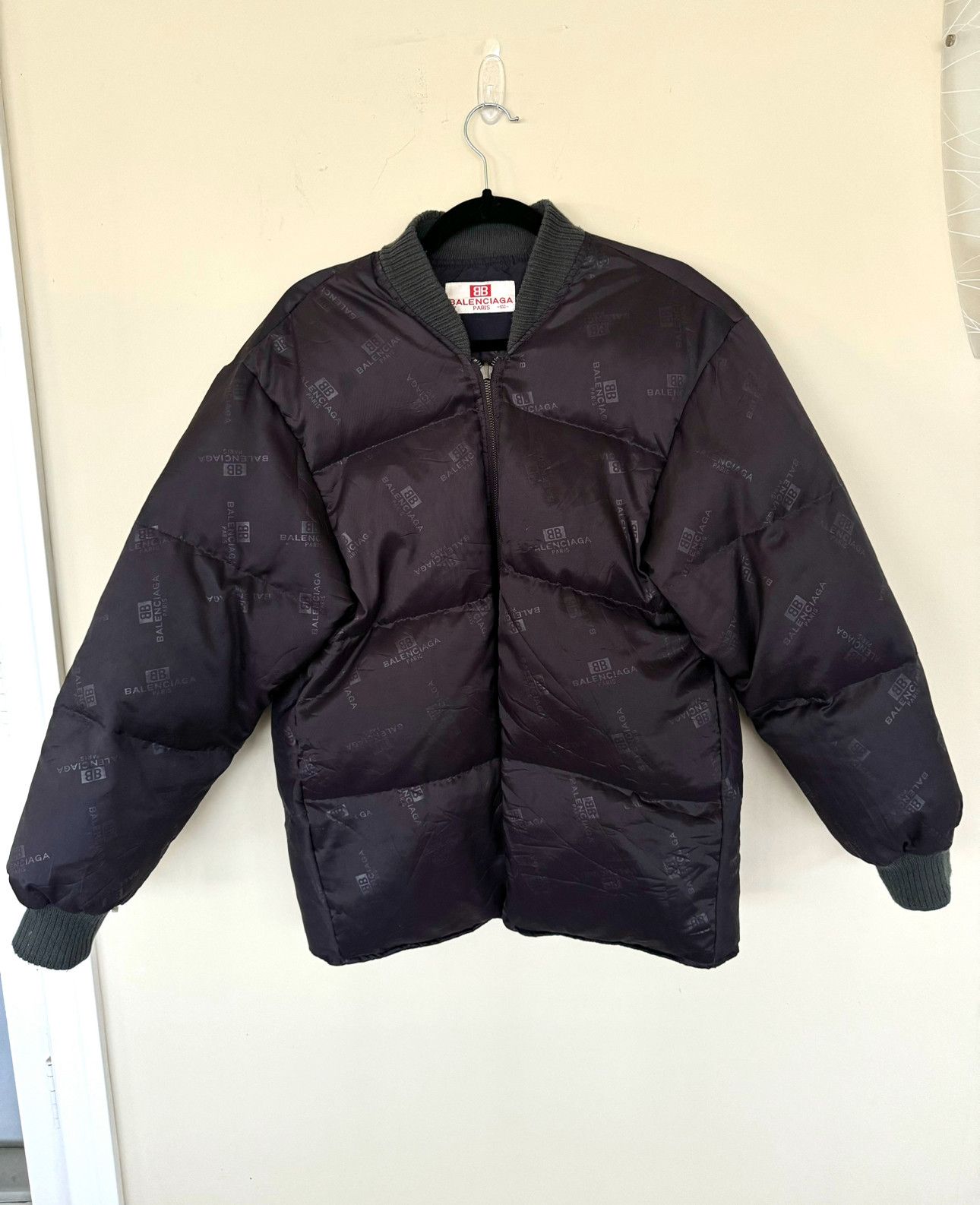 Balenciaga VINTAGE BALENCIAGA BOMBER PUFFER JACKET Size US L / EU 52-54 / 3 - 1 Thumbnail