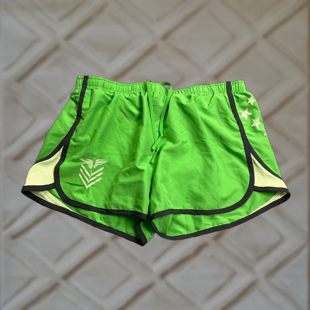 Under Armour Under Armour Loose Active Shorts Womens M Green Drawstring Athletic 28x3 Size 28" / US 6 / IT 42 - 1 Thumbnail