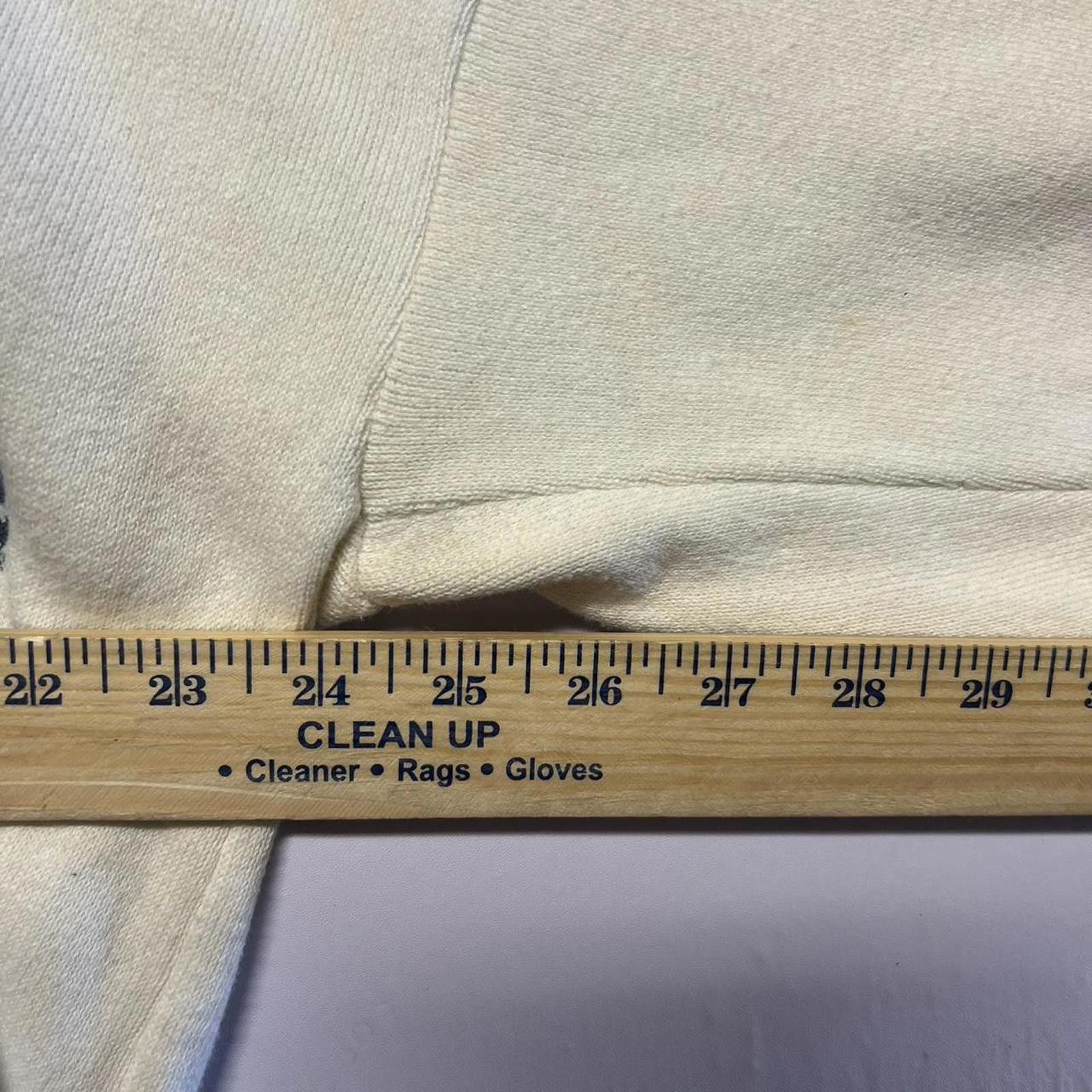 Other Polo Ralph Lauren Men's Cream and Yellow Sweatshirt Size US XL / EU 56 / 4 - 5 Thumbnail