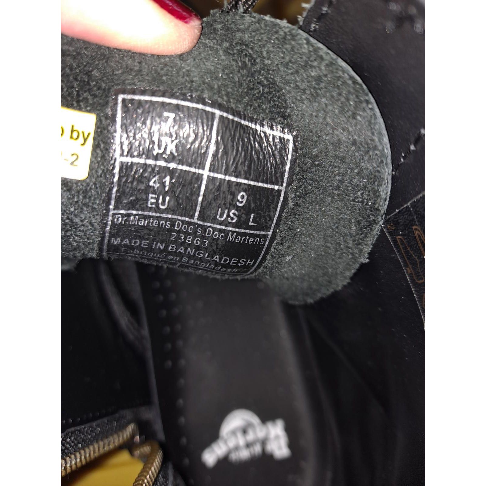 Dr. Martens Rare Dr. Martens Airwair 140 Twin Zip Black Combat Boots Wom Size US 9 / IT 39 - 6 Thumbnail