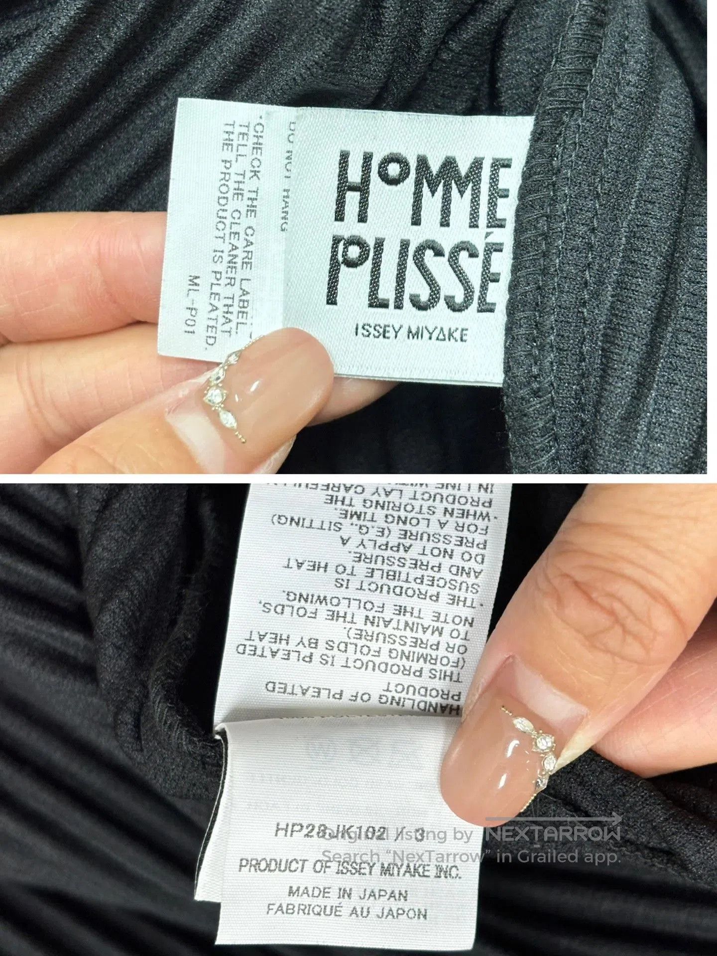 Issey Miyake Issey Miyake Pleated Mid. Size US L / EU 52-54 / 3 - 8 Thumbnail