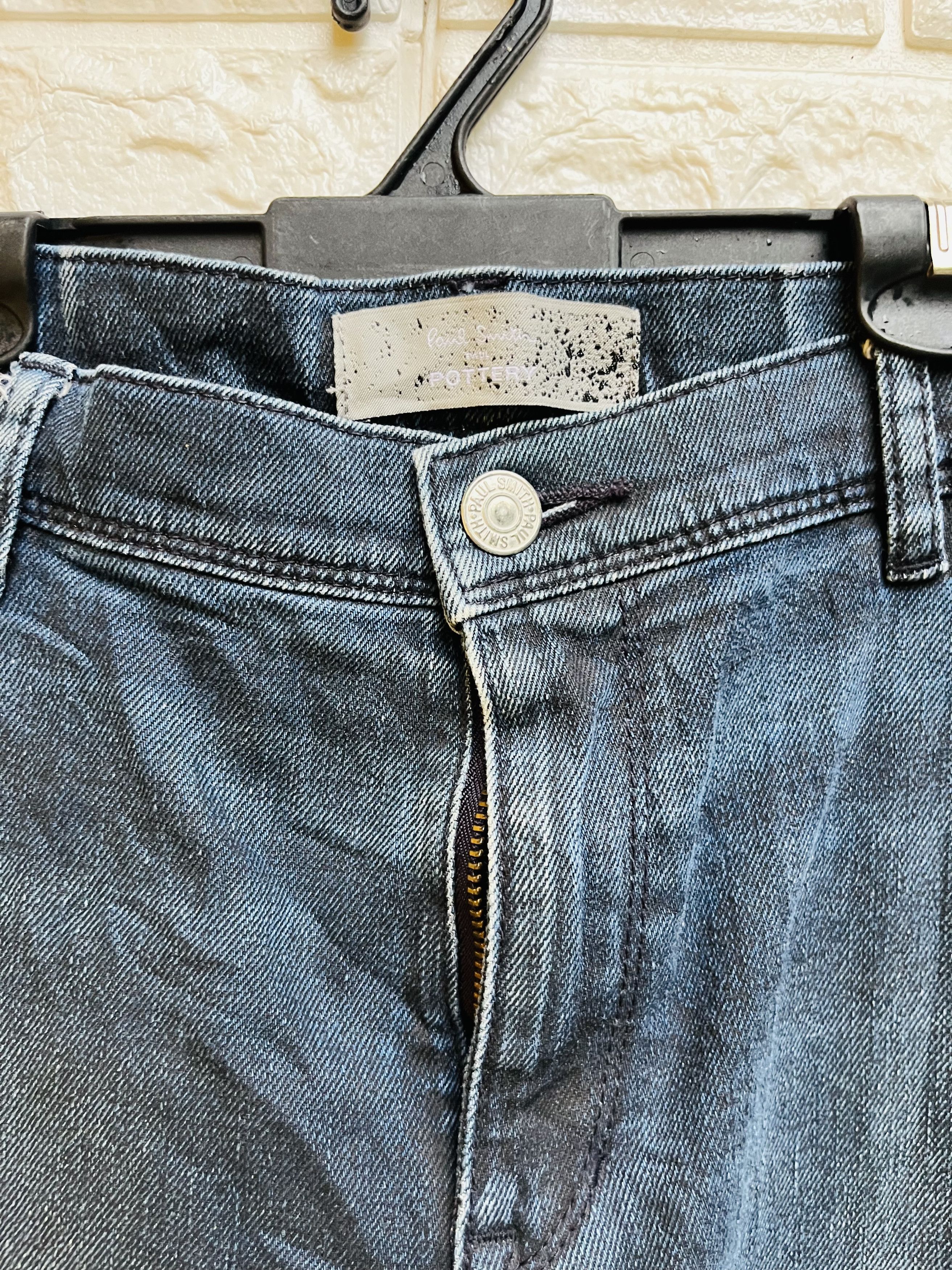 Paul Smith × Vintage Vintage Paul Smith Distressed Designer Fashion Style Size US 32 / EU 48 - 9 Thumbnail