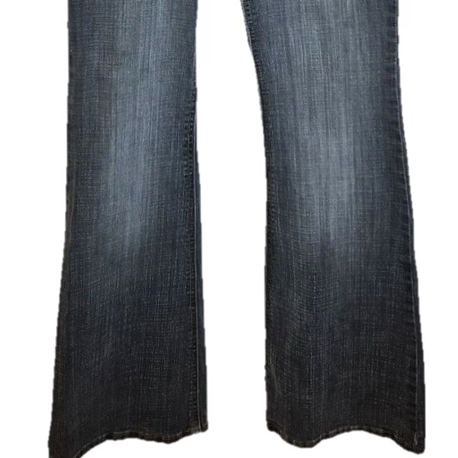 Vintage Dollhouse Jeans Bootcut Denim Gray Size 3 Low Rise Stretch Regular Teens Boys/Girls Size 26" / US 2 / IT 38 - 3 Thumbnail