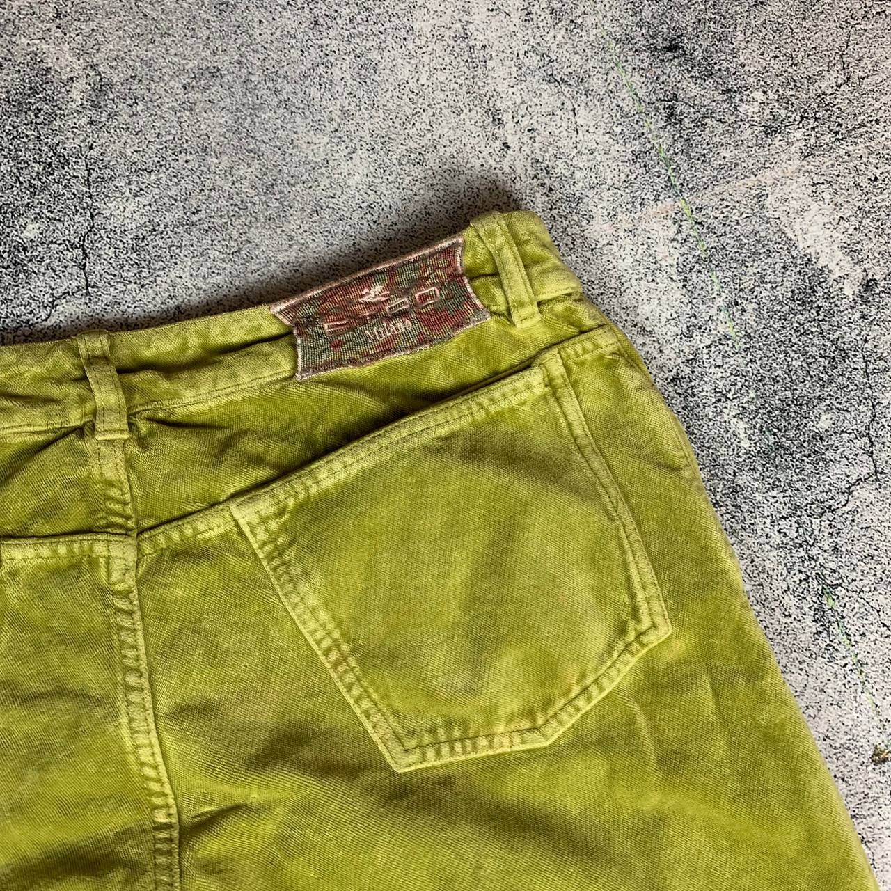 Etro Etro Corduroy Pants Men's Size 33 Green Cotton ` Size US 33 - 16 Thumbnail