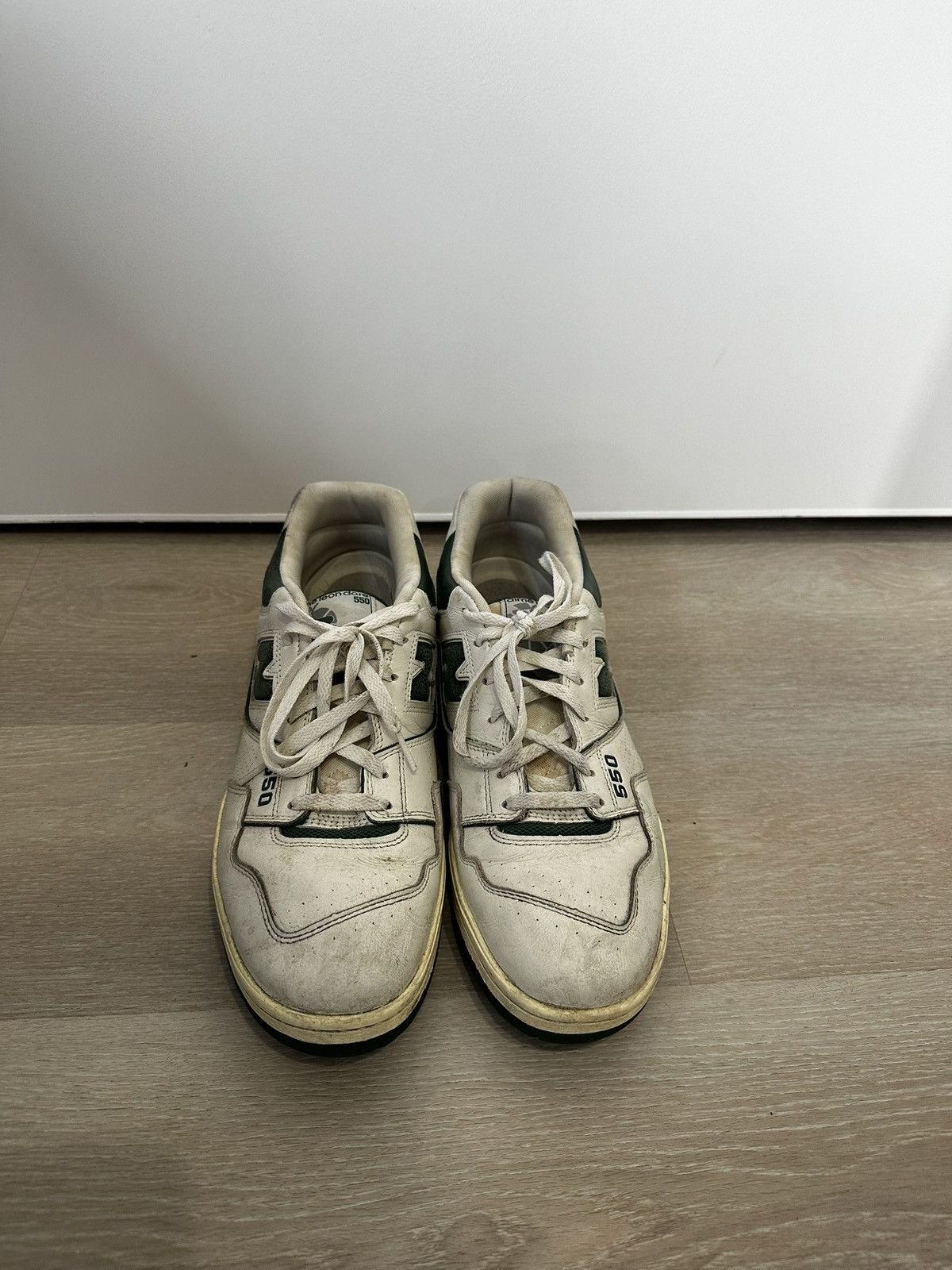 Aime Leon Dore × New Balance New Balance x ALD 550 Green White Evergreen Size US 13 / EU 46 - 2 Thumbnail