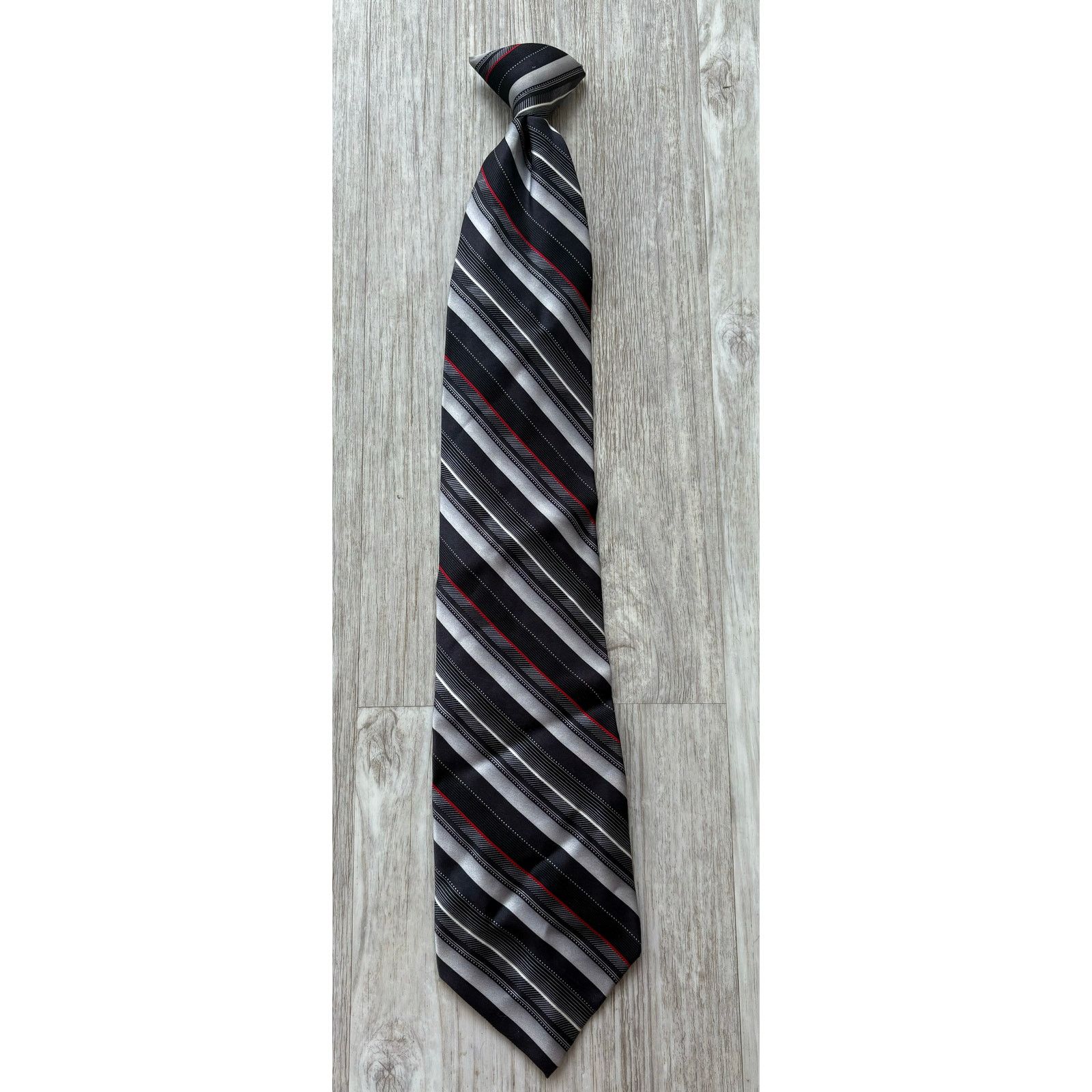 Stafford Stafford | Men's 100% Silk Clip On Tie Size ONE SIZE - 1 Thumbnail