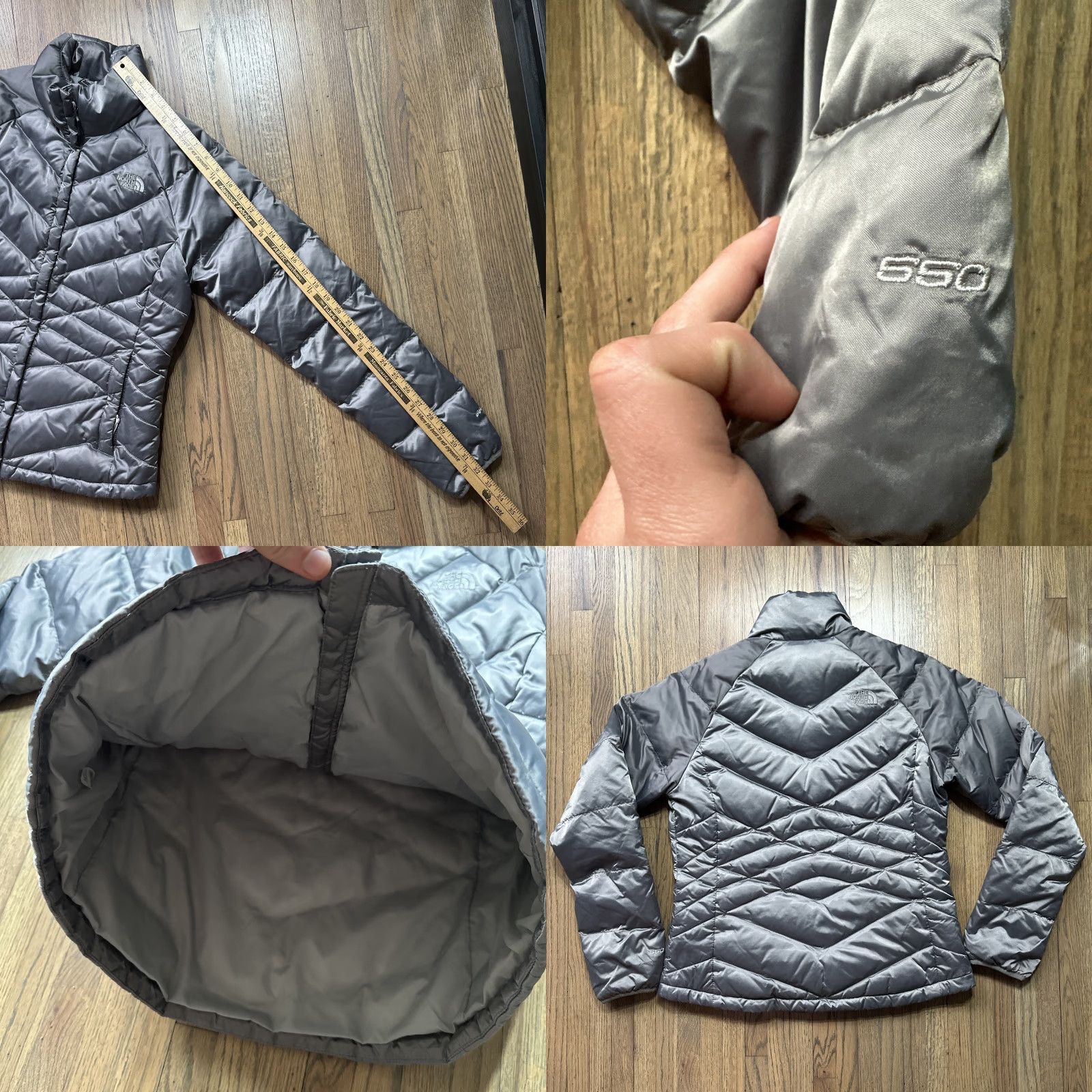 The North Face The North Face Women’s Jacket Puffer 550 Down Filled Medium Ladies Silver Size M / US 6-8 / IT 42-44 - 8 Thumbnail