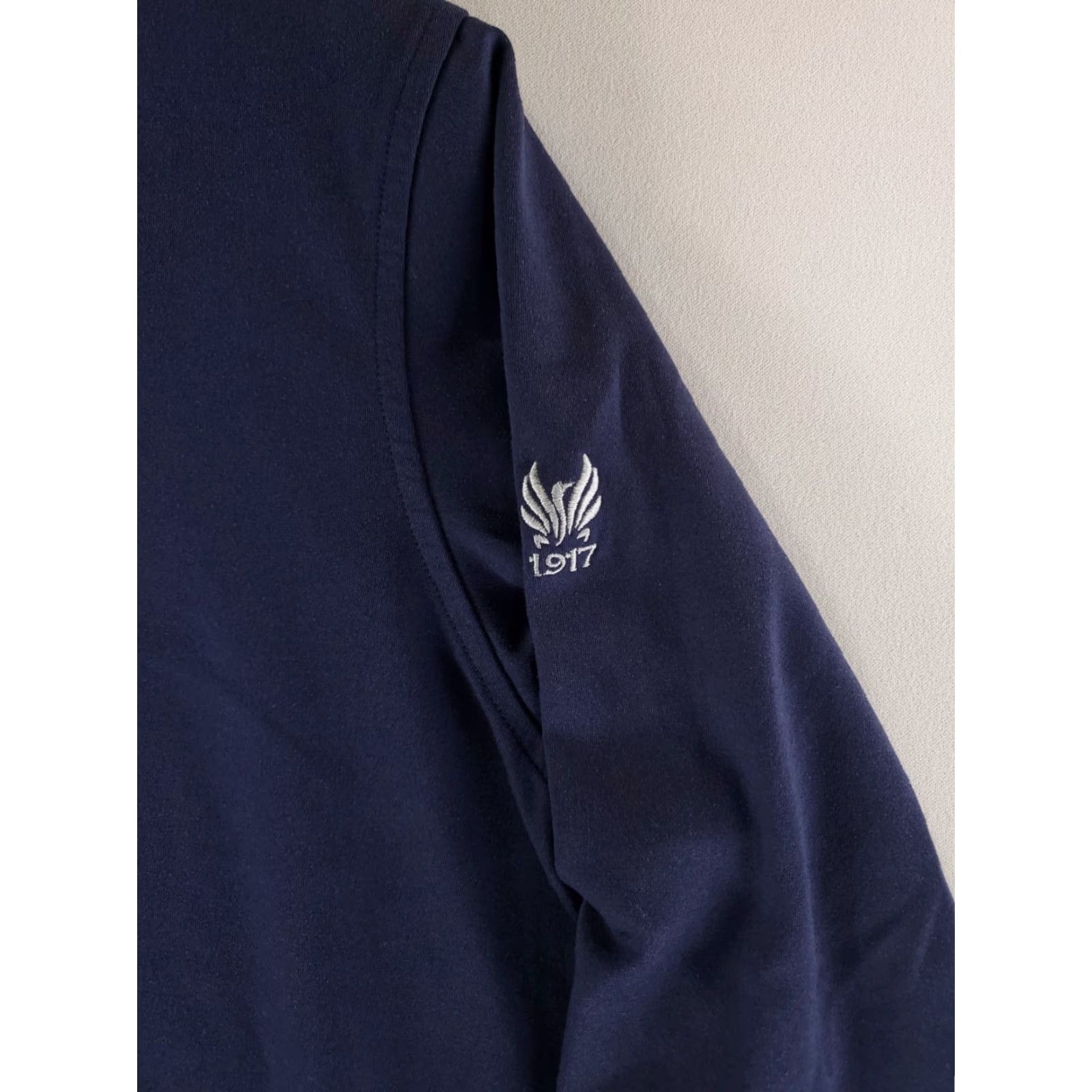 Peter Millar Peter Millar Forge Performance 1/4 Zip Pullover Shirt Golf Blue Mens L Size US L / EU 52-54 / 3 - 2 Thumbnail