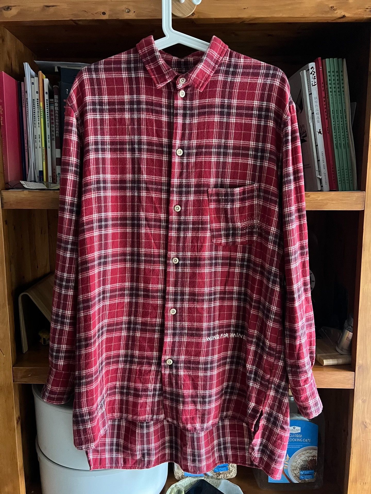 Porter Classic Porter Classic Early Red Check Long Shirt Size US S / EU 44-46 / 1 - 1 Thumbnail