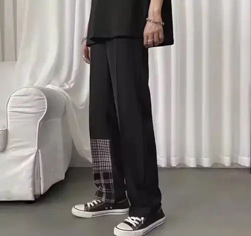 Japanese Brand × Vintage Black vintage streetwear pants Size US 32 / EU 48 - 4 Thumbnail