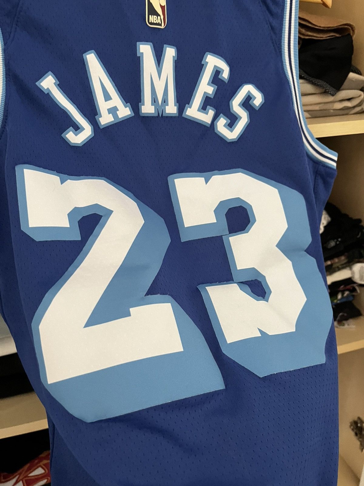 Nike NBA Nike LA LeBron James Swingman Jersey Size US XL / EU 56 / 4 - 5 Thumbnail