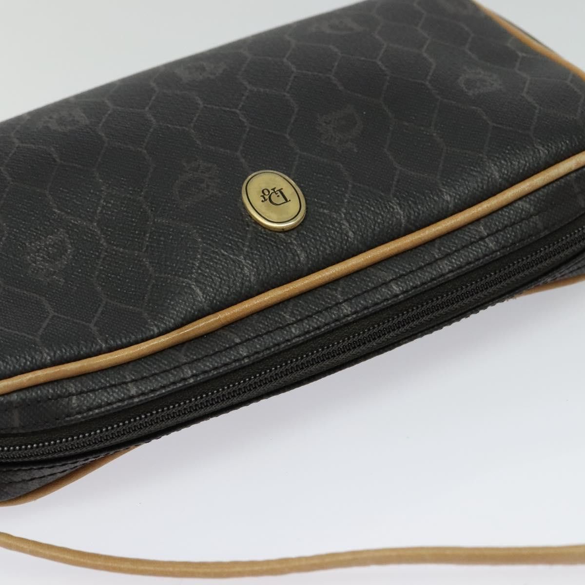 Dior DIOR Honeycomb Canvas Shoulder Bag Pvc Black Size ONE SIZE - 6 Thumbnail