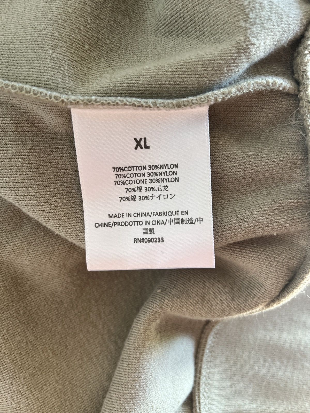 Fear of God NWT Fear of God Essentials Velour Sleeveless Polo Seafoam Size XL / US 12-14 / IT 48-50 - 6 Thumbnail