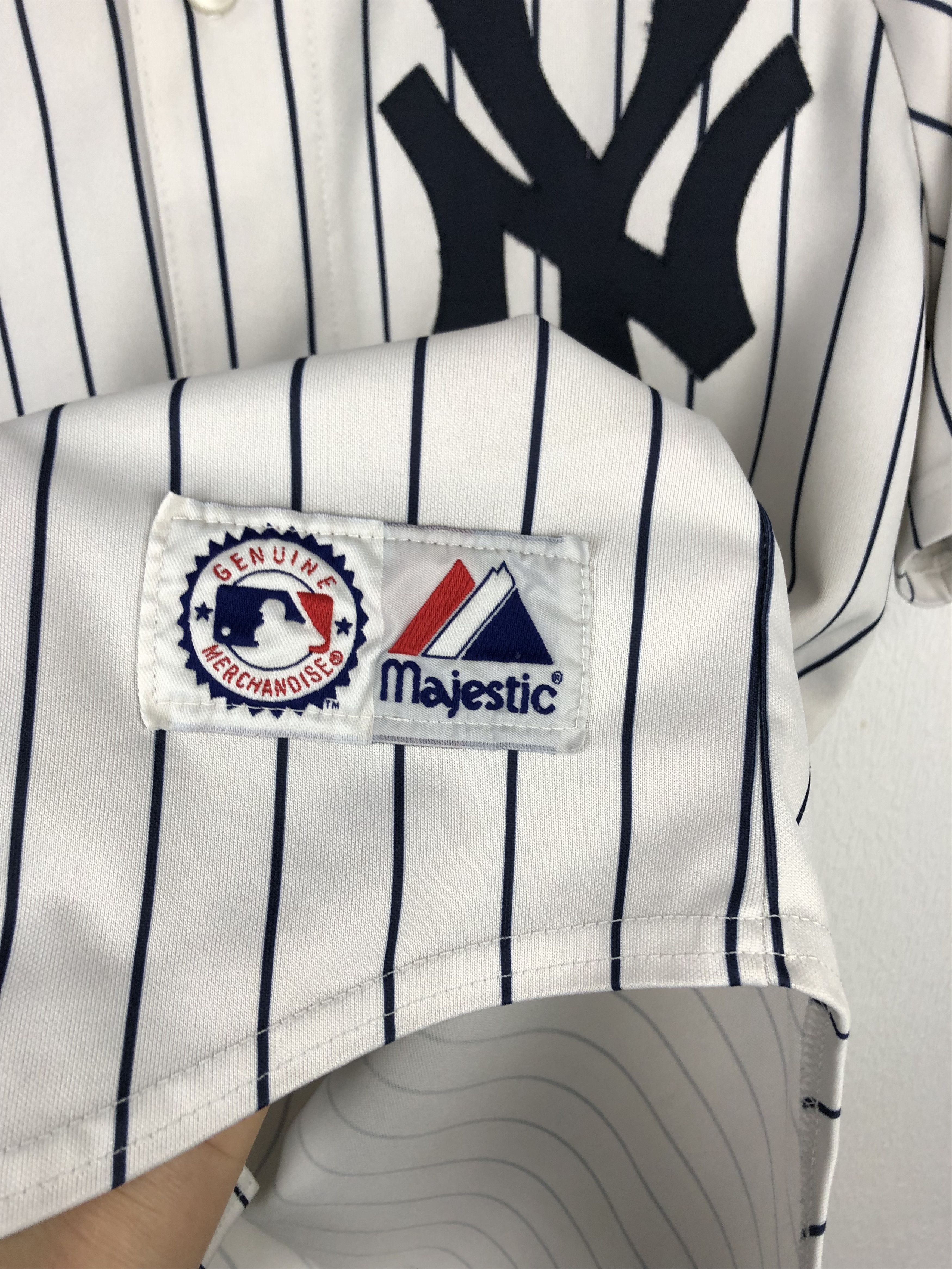 Majestic Vintage 90's Majestic New York Yankees Wang Jersey MLB Shirt Size US XL / EU 56 / 4 - 7 Thumbnail