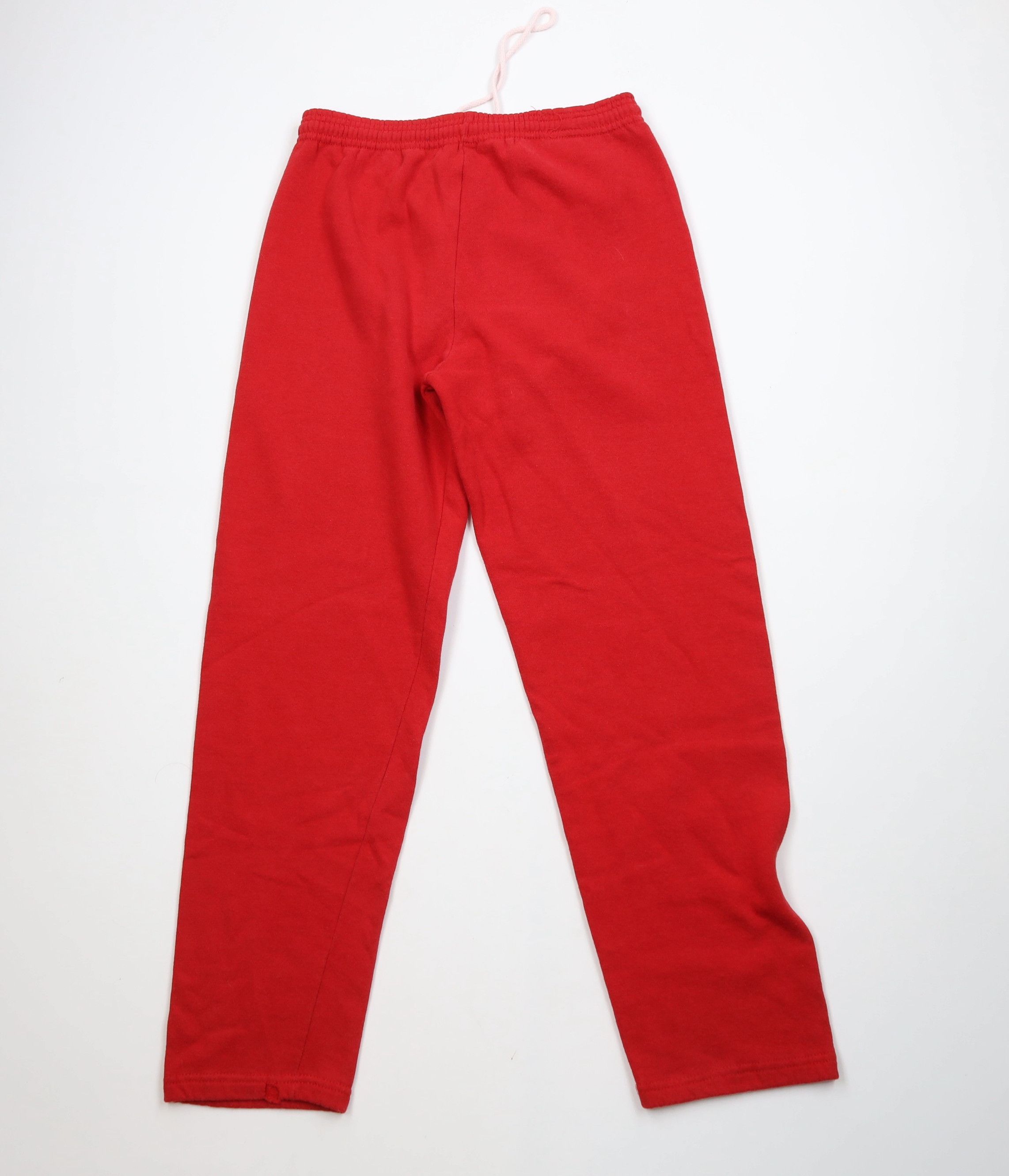 Vintage Vintage 90s Streetwear Blank Sweatpants Pants Red USA Size US 34 / EU 50 - 12 Thumbnail