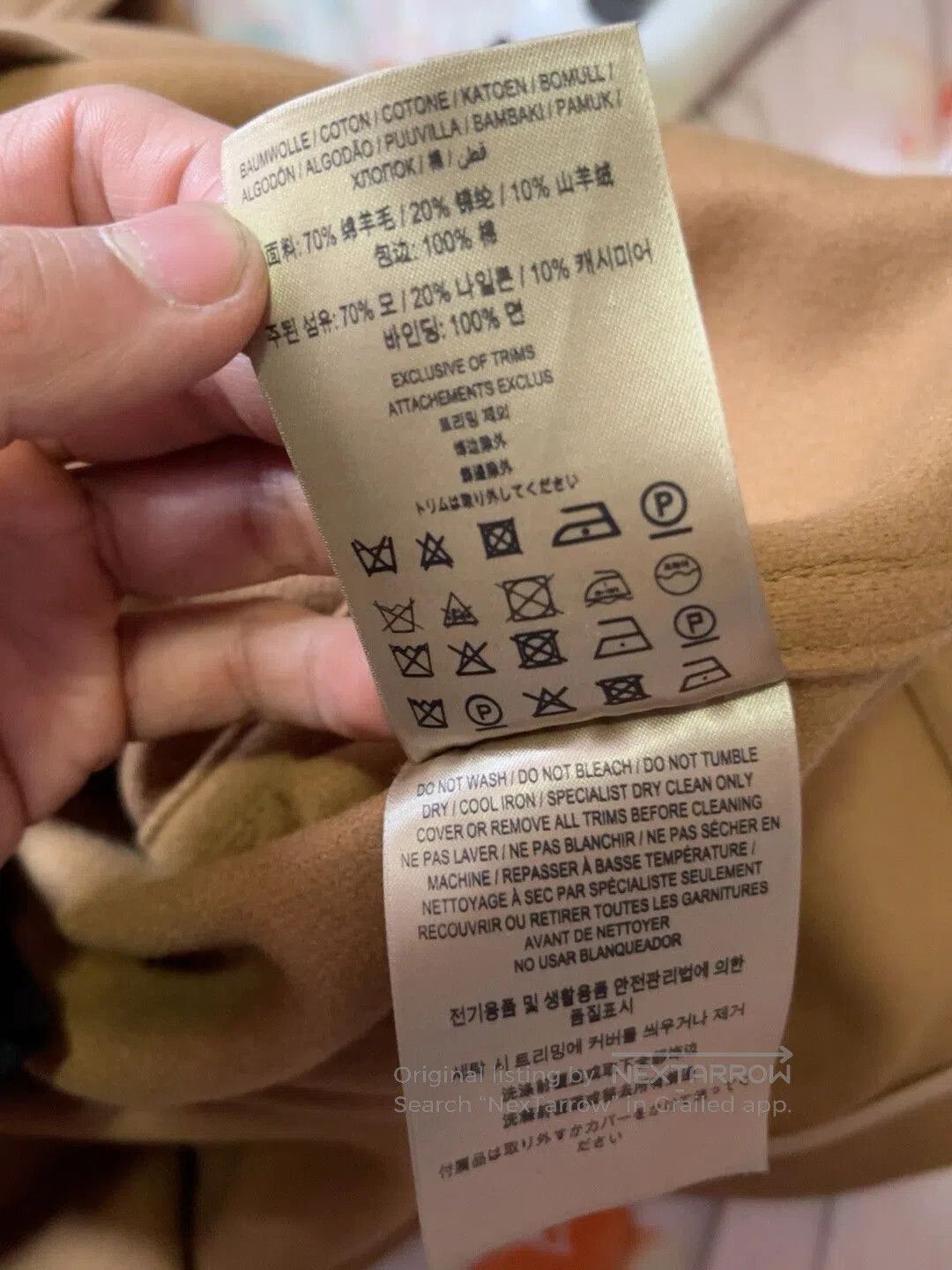 Burberry Burberry Cashmere Coat with Toggle Closure. Size US M / EU 48-50 / 2 - 5 Thumbnail