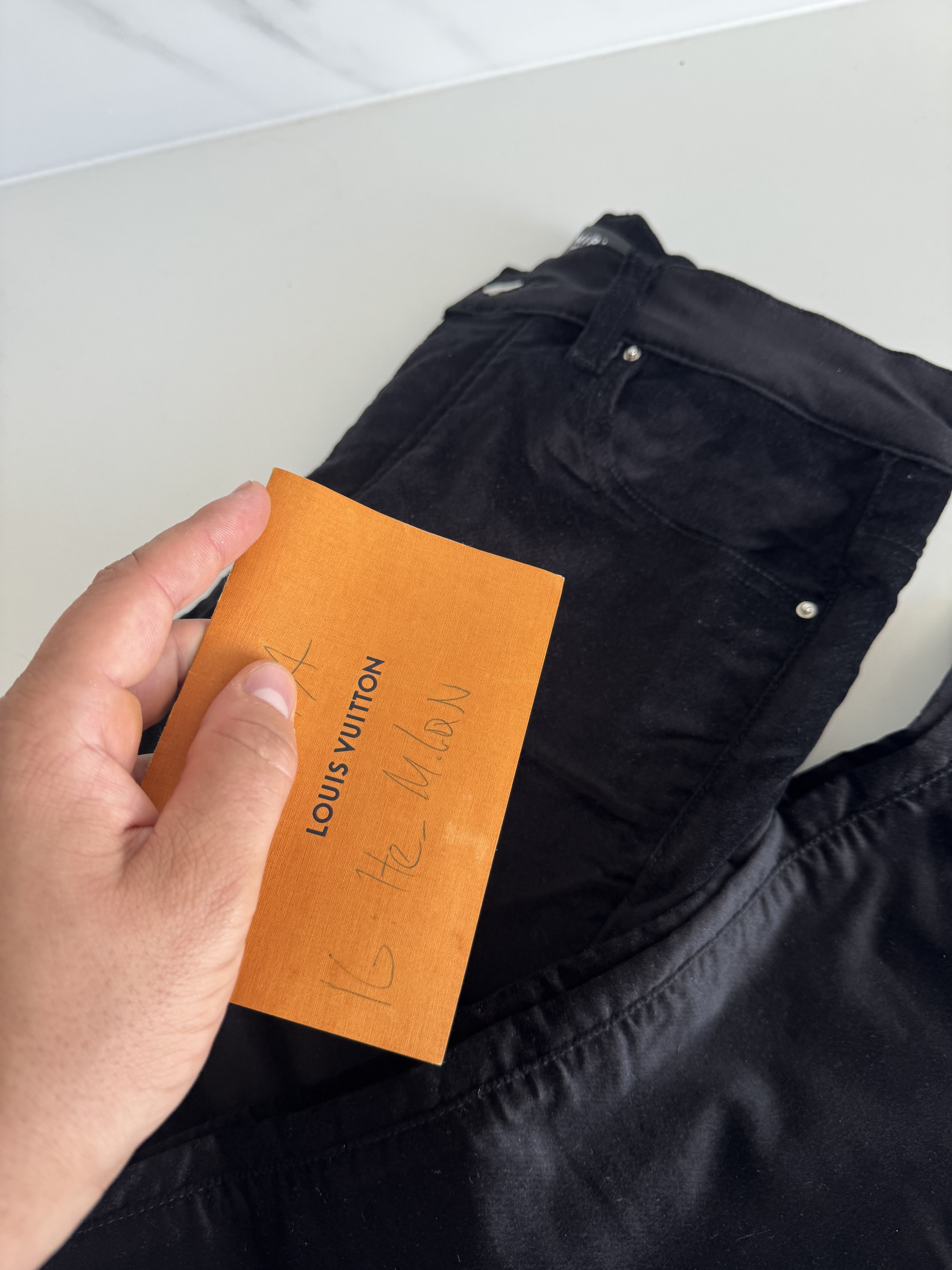 Amiri AMIRI VELOUR SKINNY STACK | SIZE 31 Size US 31 - 15 Thumbnail