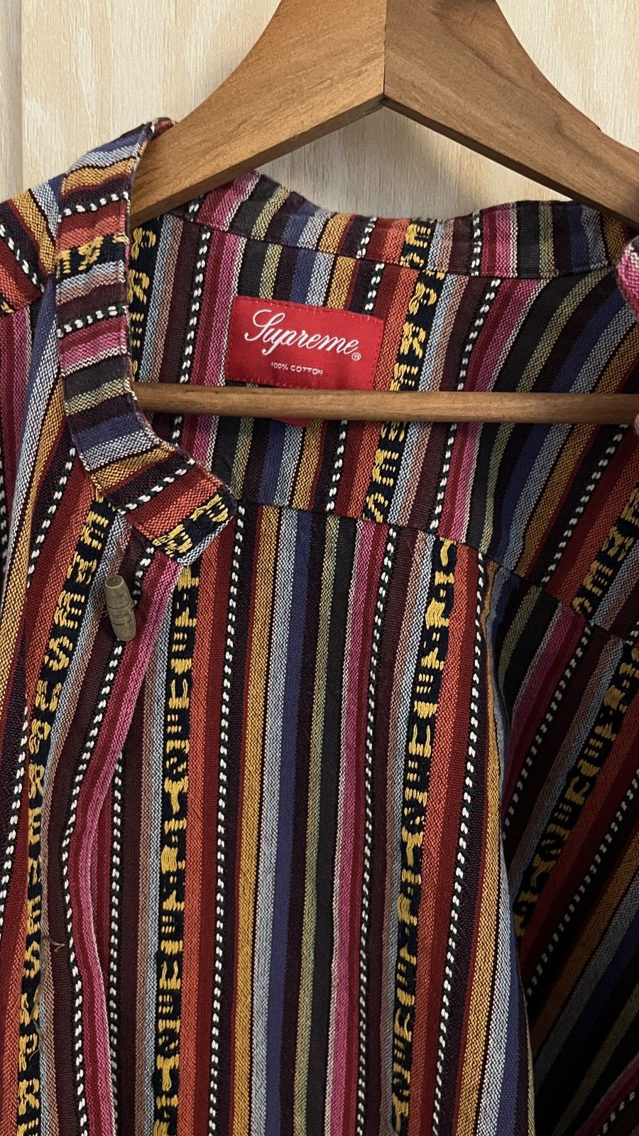 Supreme Supreme Woven Toggle Shirt SS20 Size US M / EU 48-50 / 2 - 3 Thumbnail
