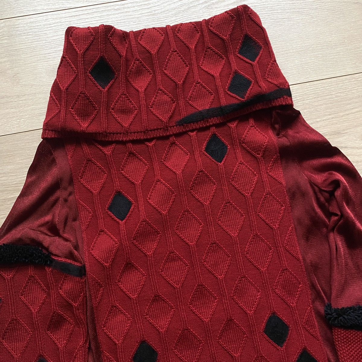 John Galliano F/W 2001 John Galliano Deconstructed Patchwork Knit Sweater Size US M / EU 48-50 / 2 - 11 Thumbnail