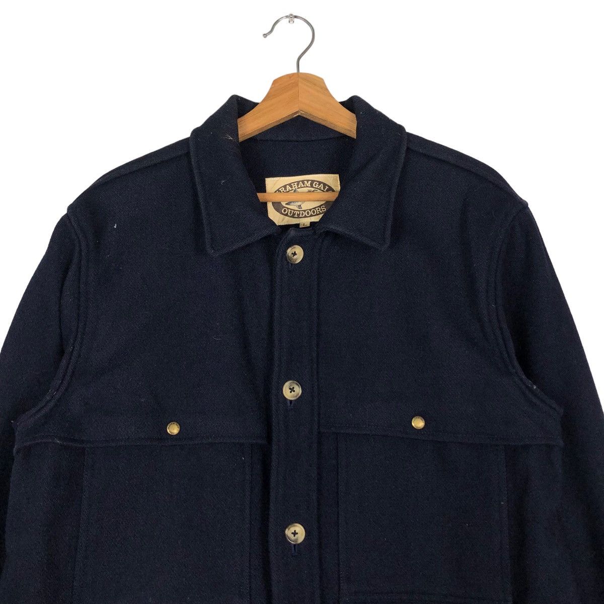 Japanese Brand 🔥Vintage Wool Work Biker Jacket Japan Made Issey Miyake Size US M / EU 48-50 / 2 - 3 Thumbnail