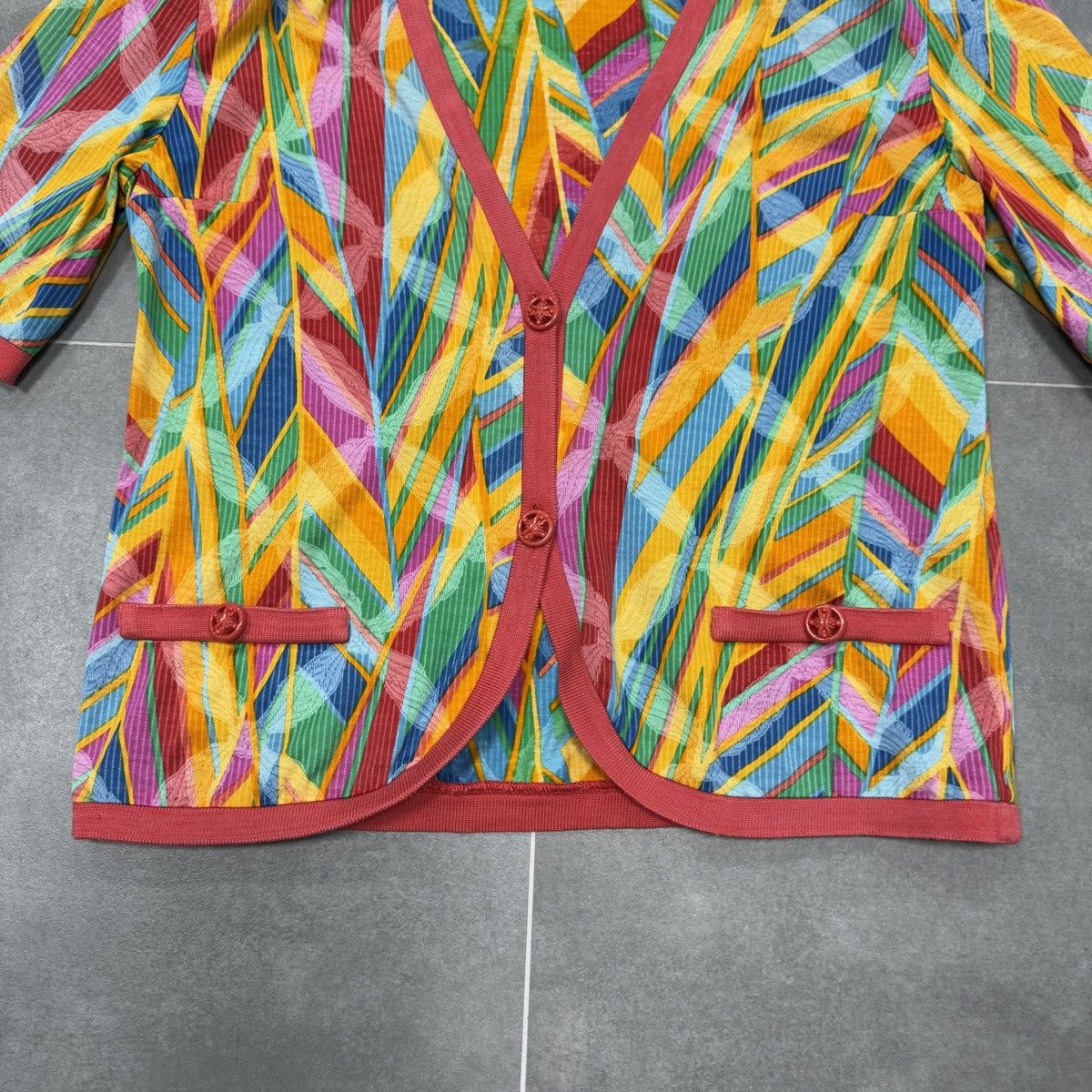Other Vintage Liola Women T-Shirt / Cardigan Size M Made in Italy Size M / US 6-8 / IT 42-44 - 15 Thumbnail