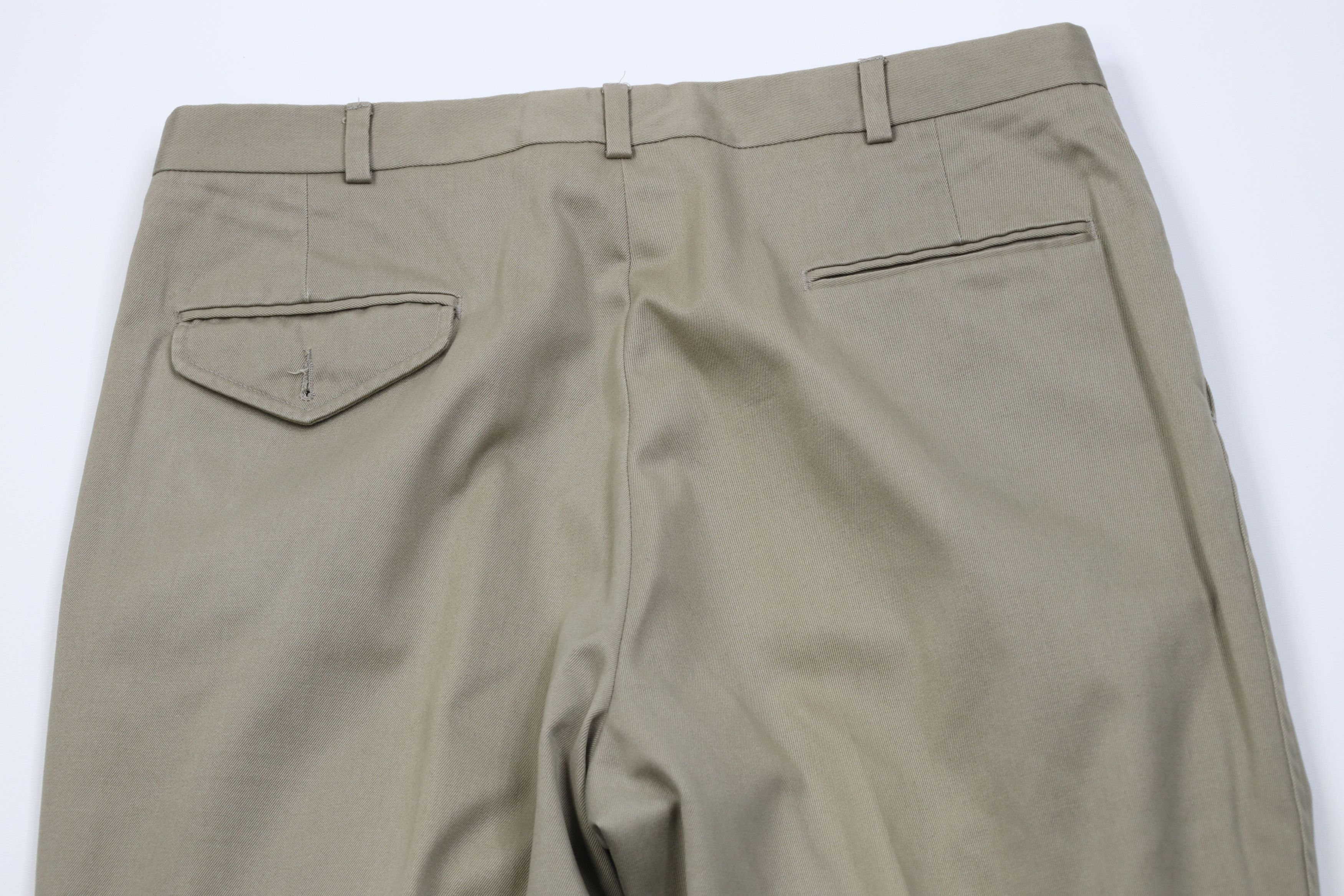 Lands' End Vintage 70s Lands End Wide Leg Chino Pants Trousers USA Size US 36 / EU 52 - 11 Thumbnail