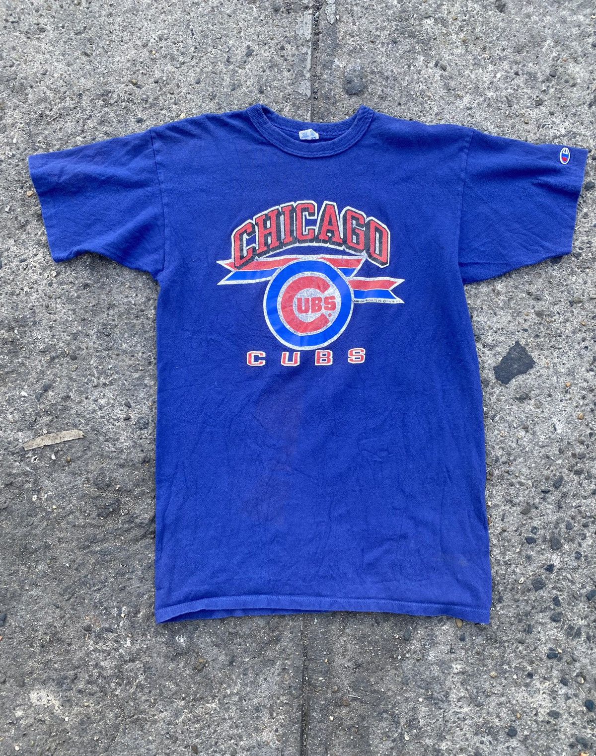 Champion × MLB × Vintage Chicago Cubs vintage tee 1988 Size US L / EU 52-54 / 3 - 1 Thumbnail