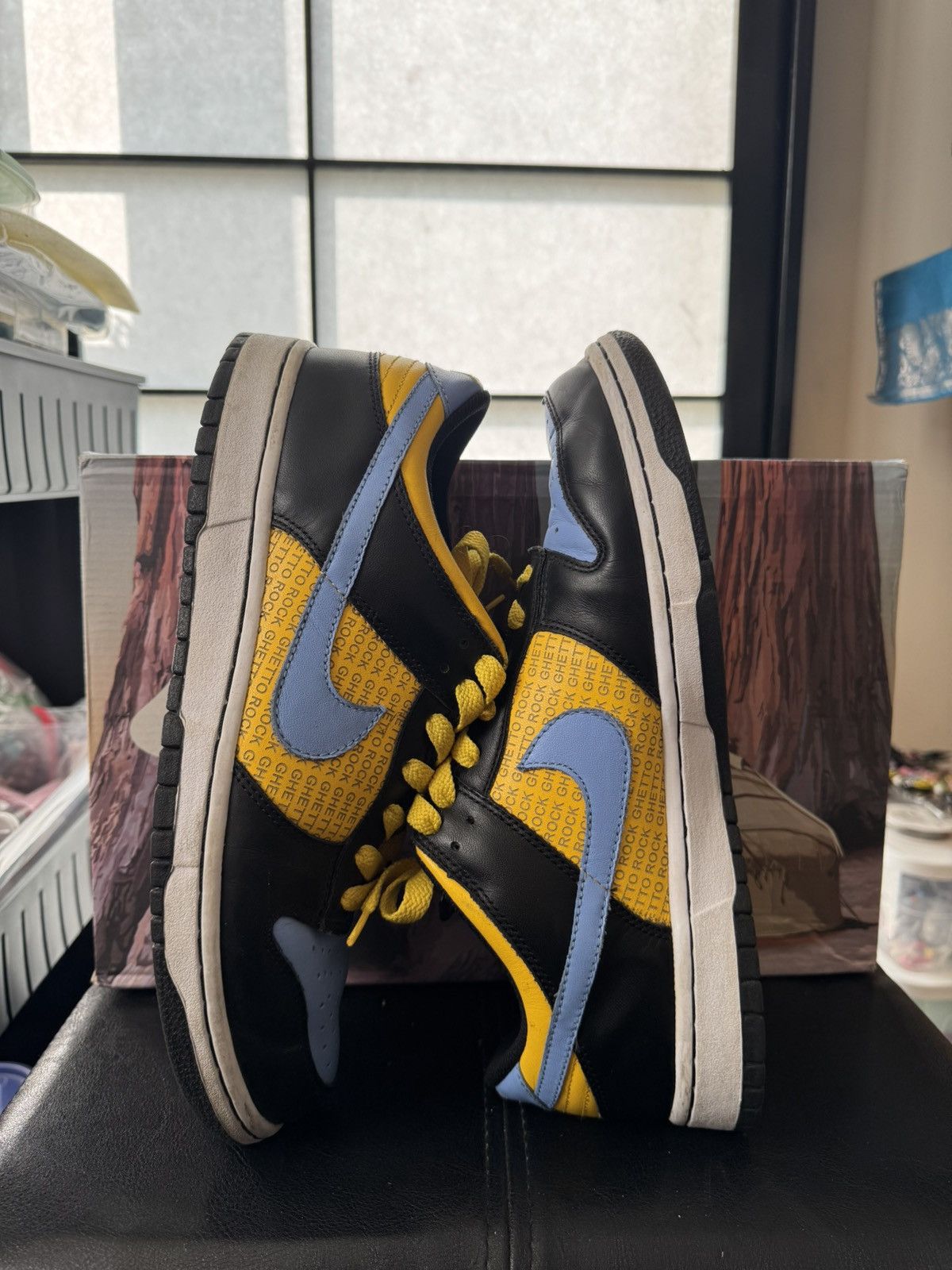 Nike × Nike SB Nike iD Dunk Low “Ghetto Rock” Size US 11 / EU 44 - 5 Thumbnail