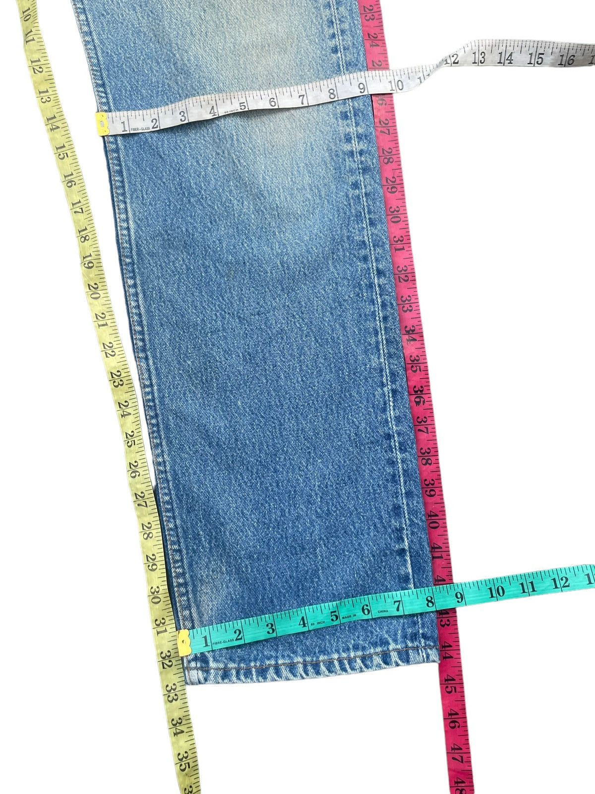 Levi's Vintage 1992 Levis 501 e Usa Size US 33 - 13 Thumbnail