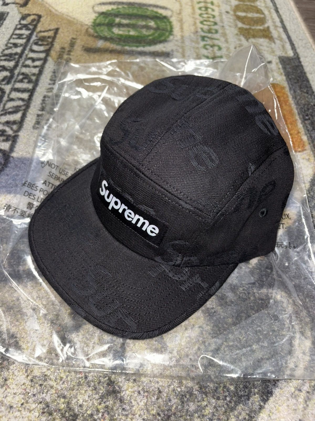 Supreme SUPREME JACQUARD LOGOS DENIM CAMP CAP Size ONE SIZE - 1 Thumbnail
